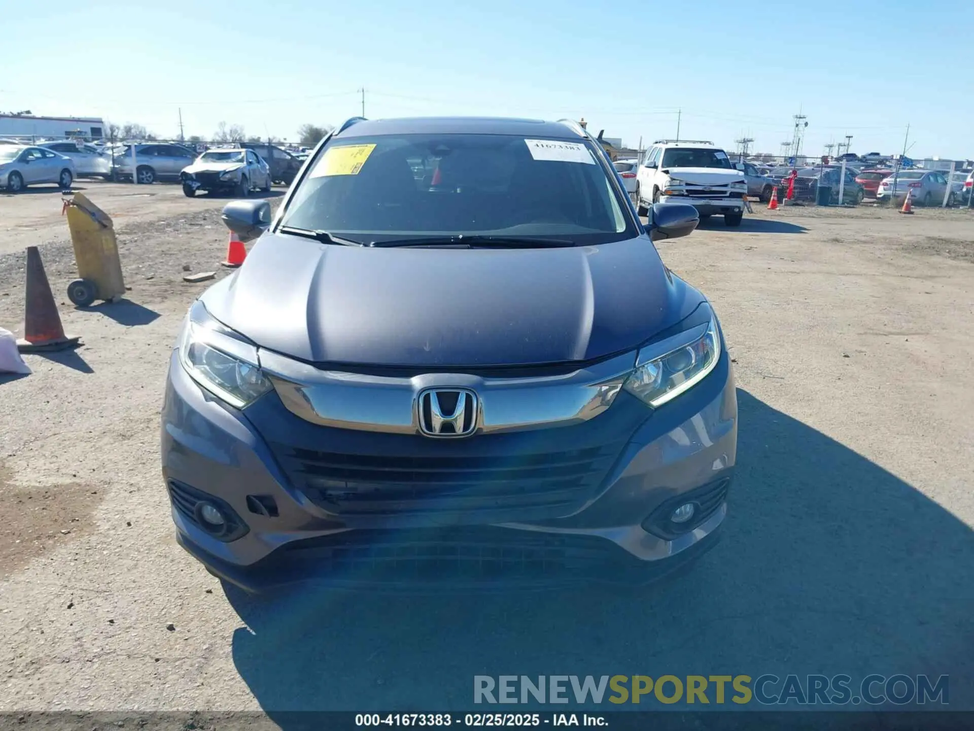 6 fotografías del automóvil dañado 3CZRU5H56KM728358 HONDA HR-V 2019