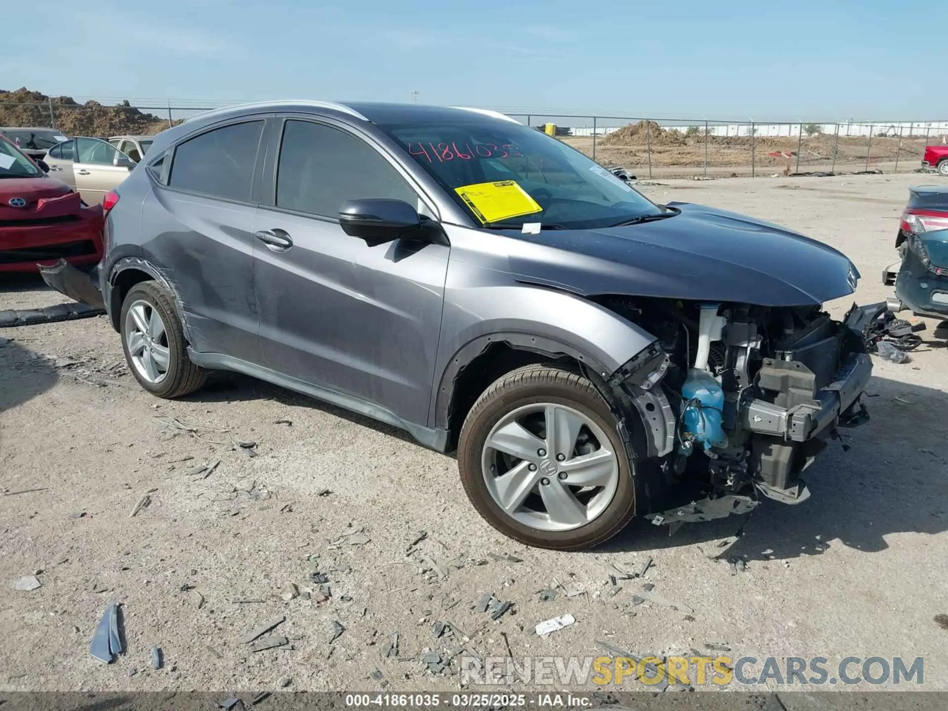 1 fotografías del automóvil dañado 3CZRU5H56KM730868 HONDA HR-V 2019