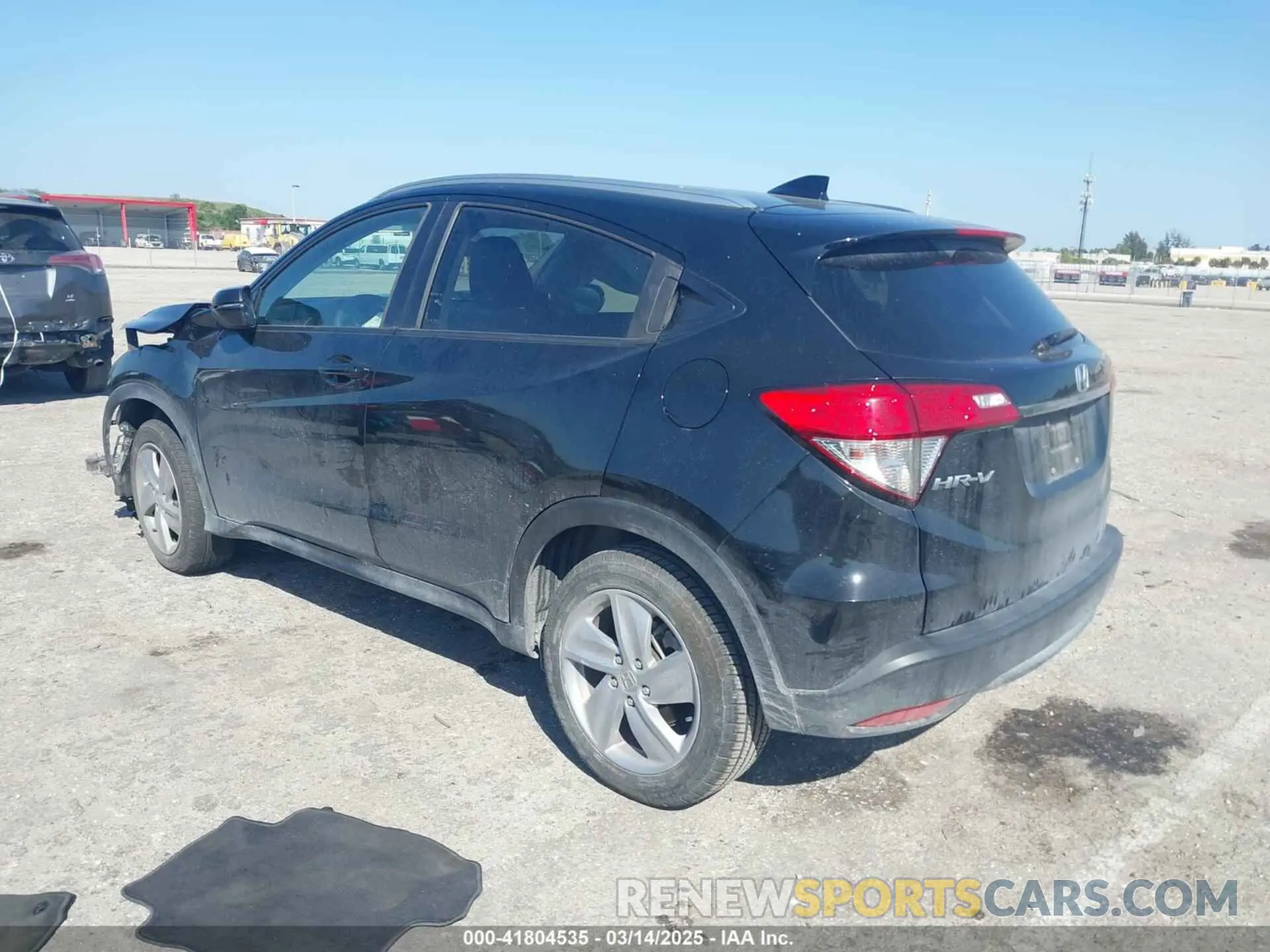 3 fotografías del automóvil dañado 3CZRU5H57KM711018 HONDA HR-V 2019