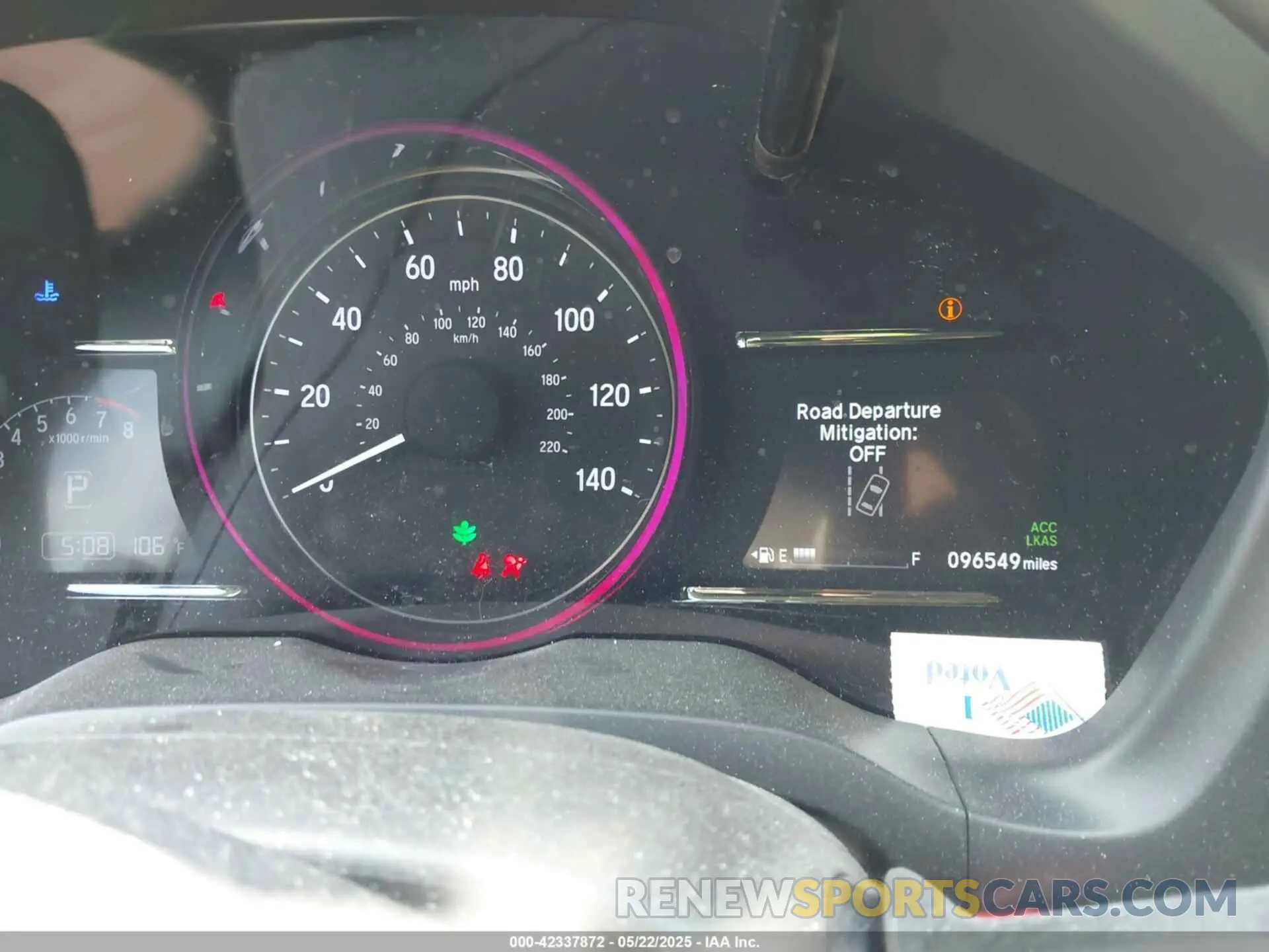 7 fotografías del automóvil dañado 3CZRU5H57KM712363 HONDA HR-V 2019