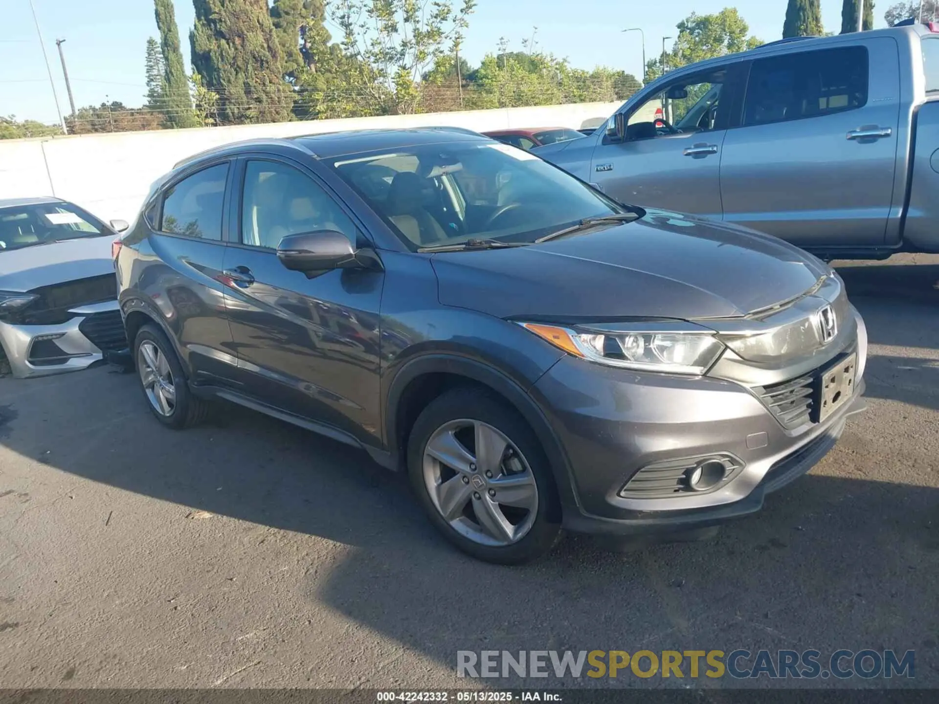 1 fotografías del automóvil dañado 3CZRU5H57KM729518 HONDA HR-V 2019
