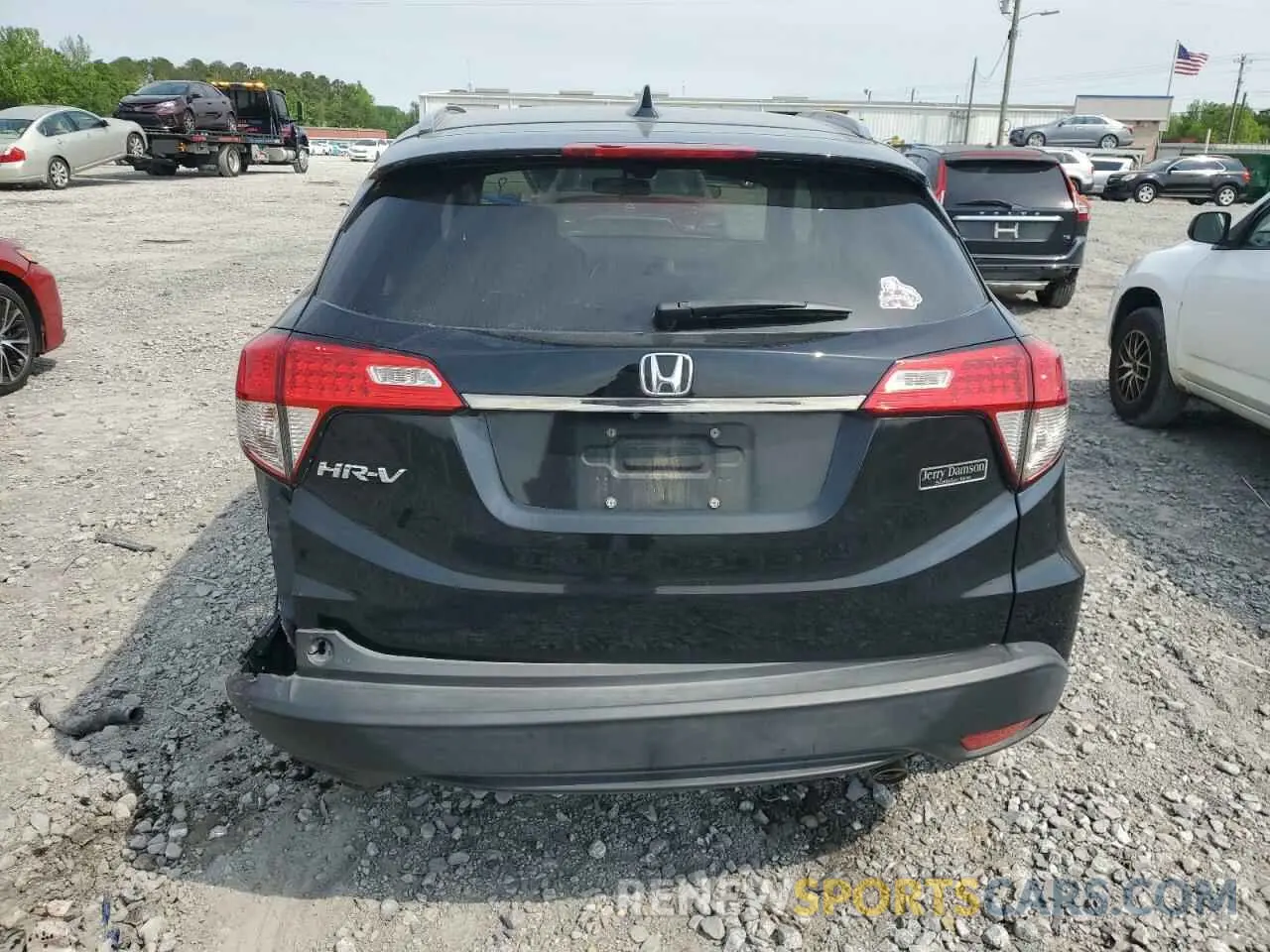 6 fotografías del automóvil dañado 3CZRU5H58KM711514 HONDA HR-V 2019