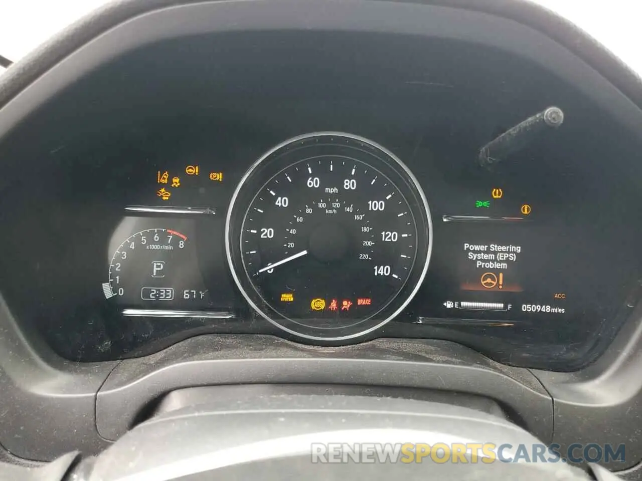 9 fotografías del automóvil dañado 3CZRU5H58KM728166 HONDA HR-V 2019