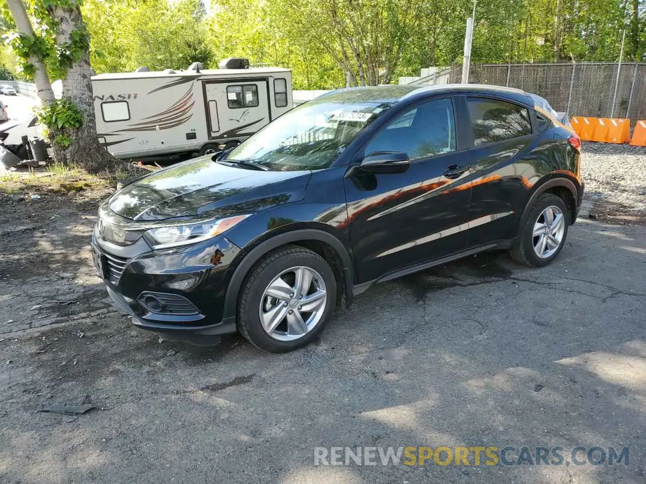 1 fotografías del automóvil dañado 3CZRU5H59KM724725 HONDA HR-V 2019