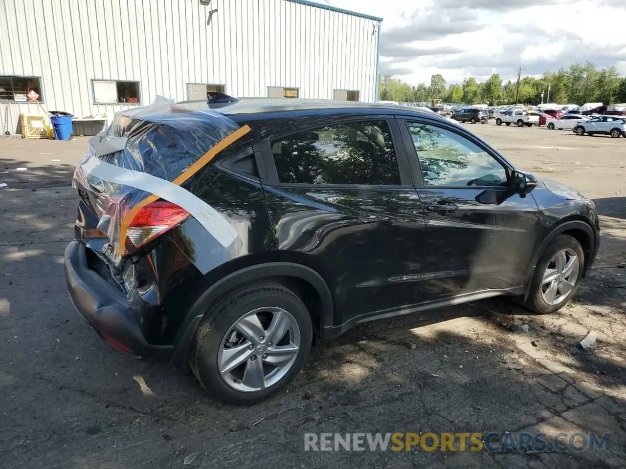 3 fotografías del automóvil dañado 3CZRU5H59KM724725 HONDA HR-V 2019