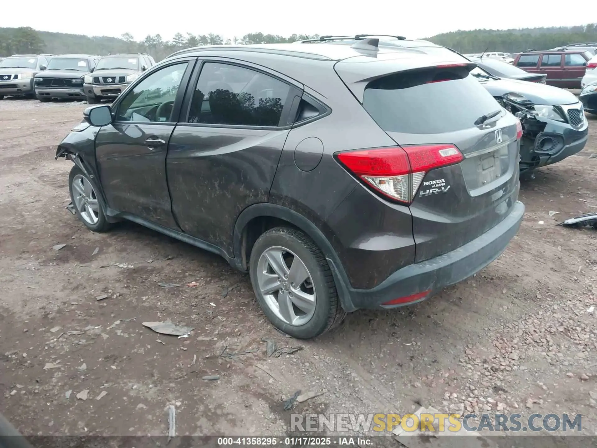 3 fotografías del automóvil dañado 3CZRU5H5XKM707982 HONDA HR-V 2019