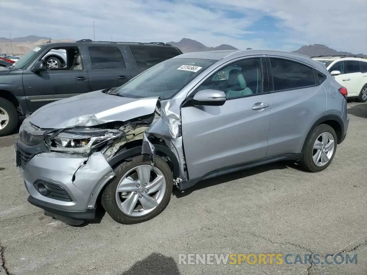 1 fotografías del automóvil dañado 3CZRU5H5XKM729996 HONDA HR-V 2019
