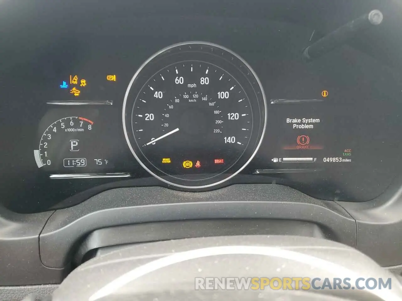 9 fotografías del automóvil dañado 3CZRU5H5XKM729996 HONDA HR-V 2019