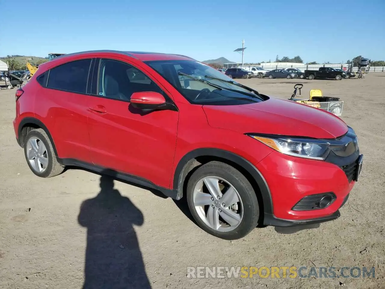 4 fotografías del automóvil dañado 3CZRU5H70KM715719 HONDA HR-V 2019