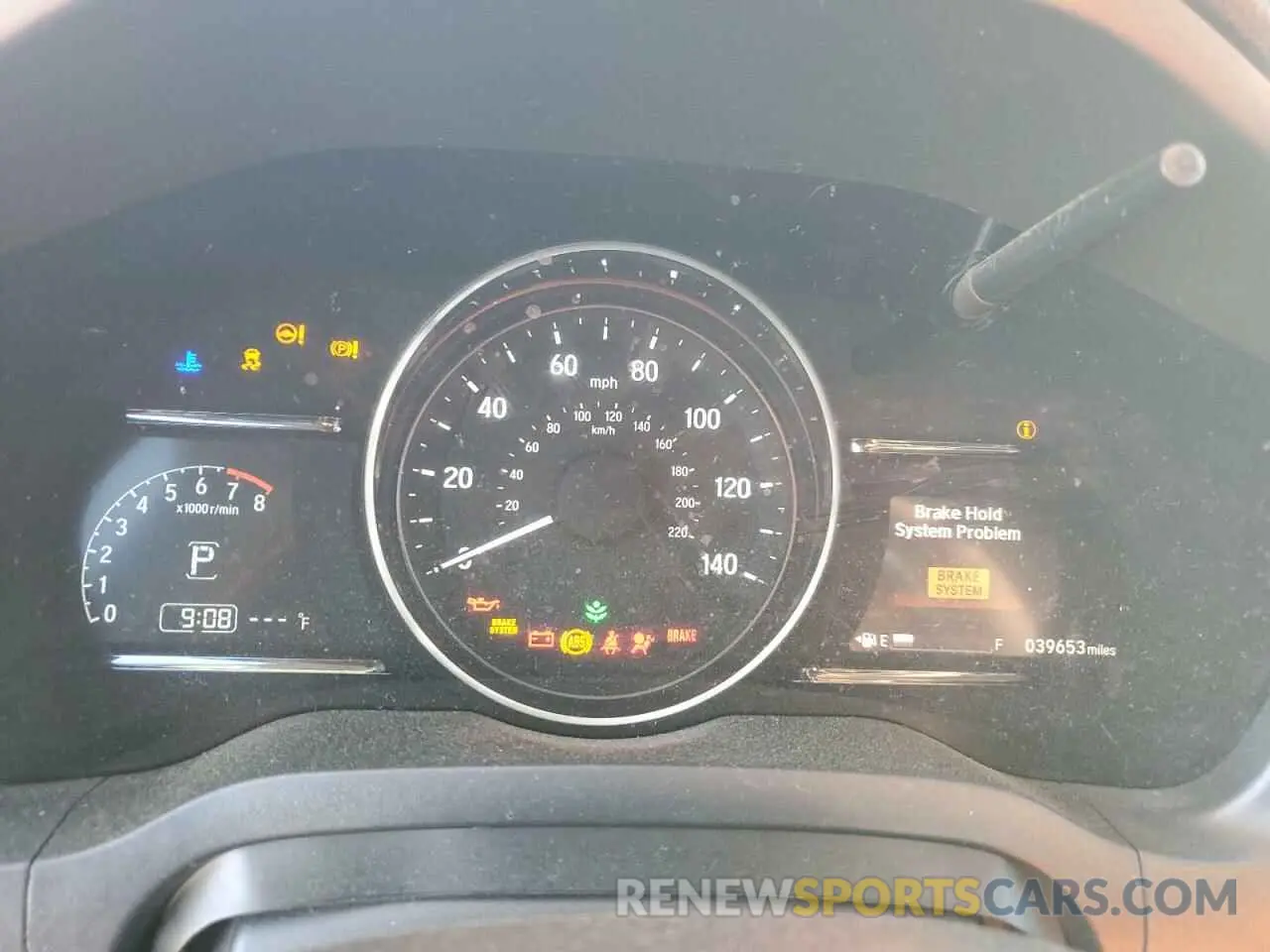 9 fotografías del automóvil dañado 3CZRU5H70KM715719 HONDA HR-V 2019