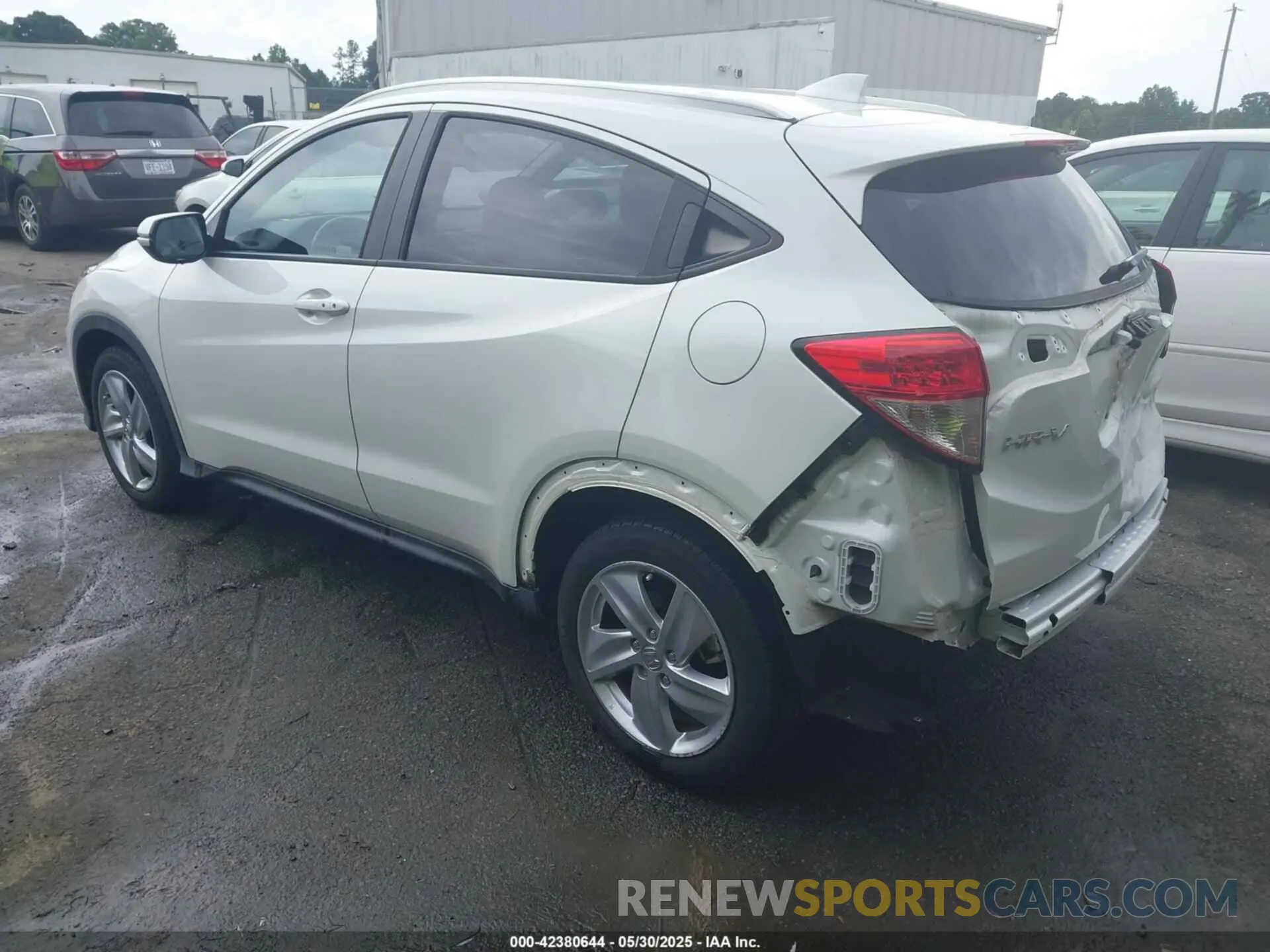 3 fotografías del automóvil dañado 3CZRU5H72KM708271 HONDA HR-V 2019