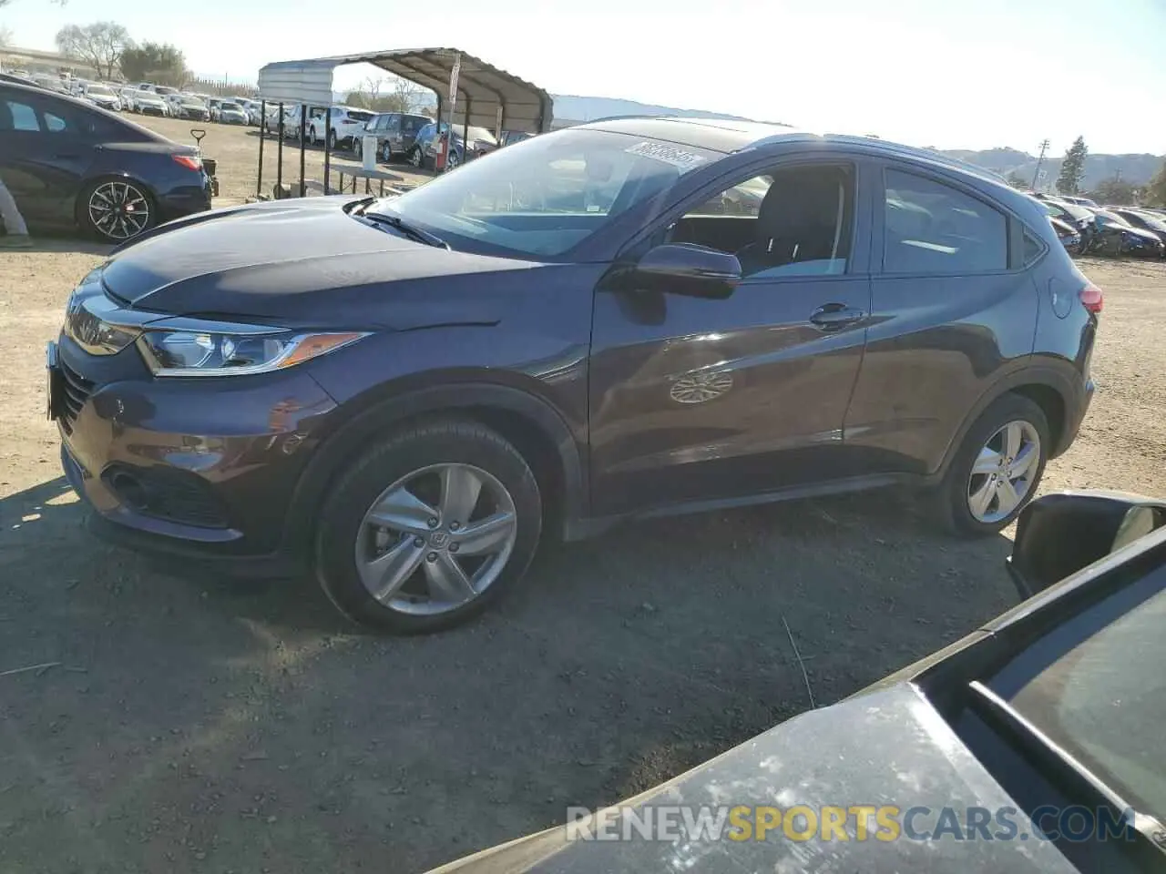 1 fotografías del automóvil dañado 3CZRU5H72KM721344 HONDA HR-V 2019