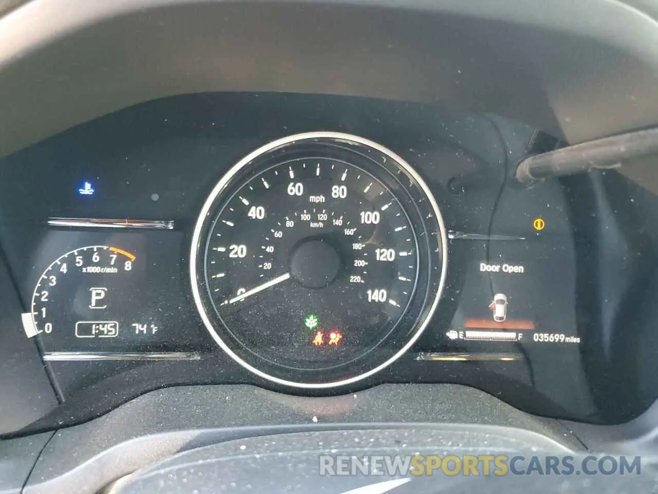 9 fotografías del automóvil dañado 3CZRU5H72KM721344 HONDA HR-V 2019