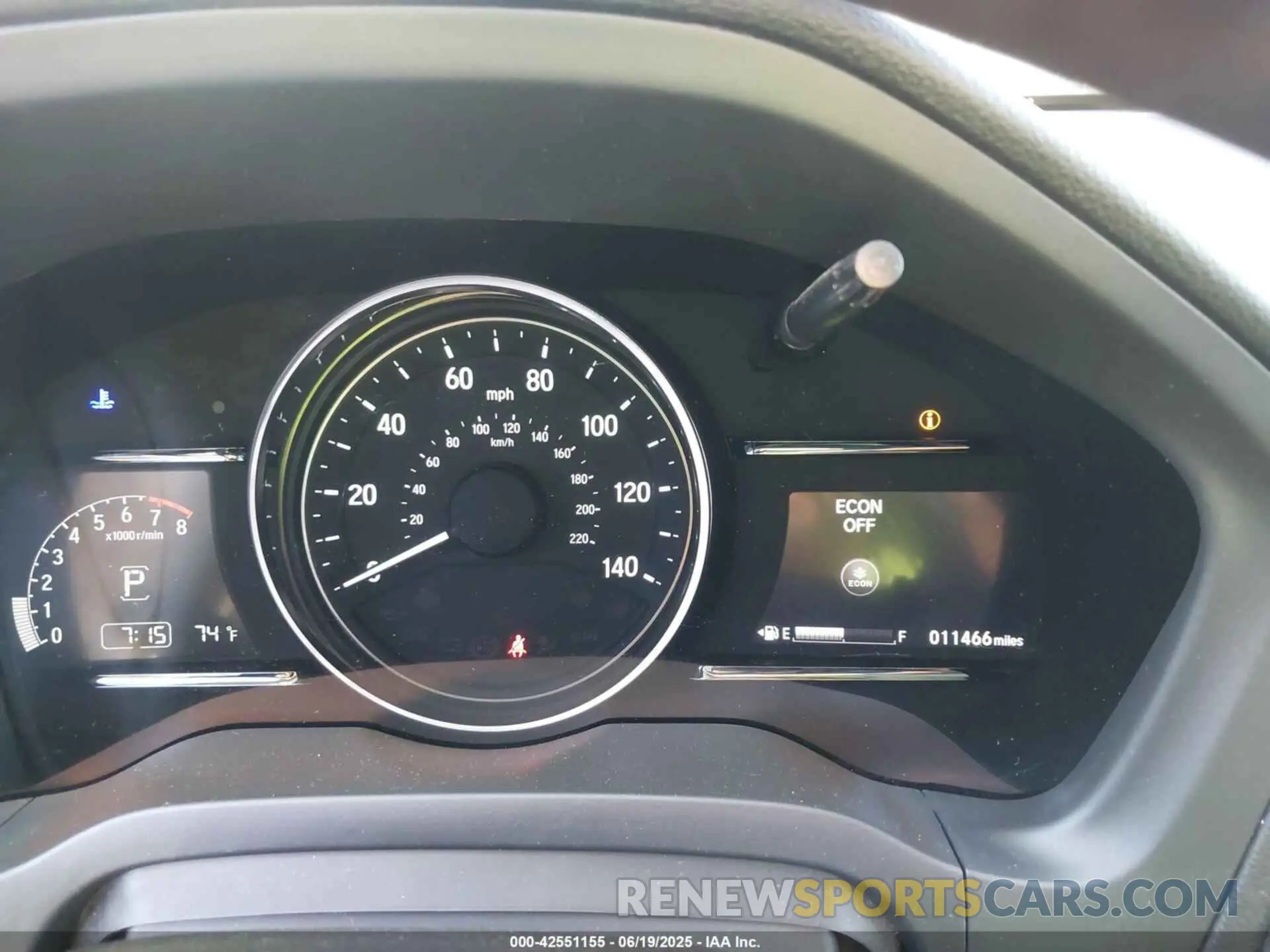 16 fotografías del automóvil dañado 3CZRU5H75KM713688 HONDA HR-V 2019