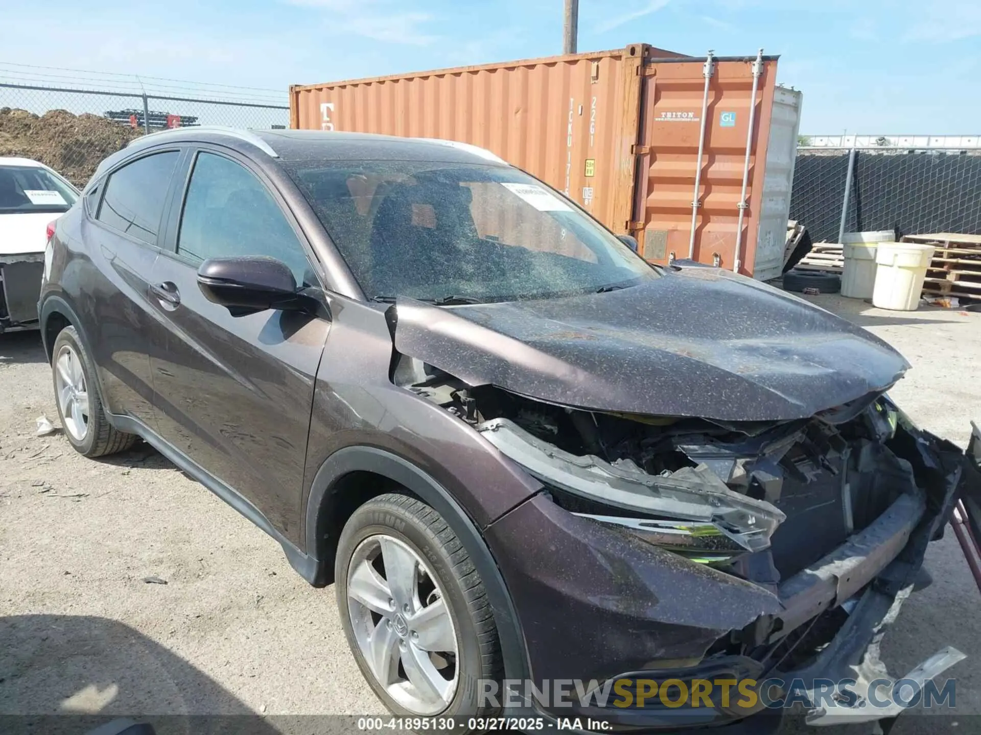 1 fotografías del automóvil dañado 3CZRU5H76KM706765 HONDA HR-V 2019