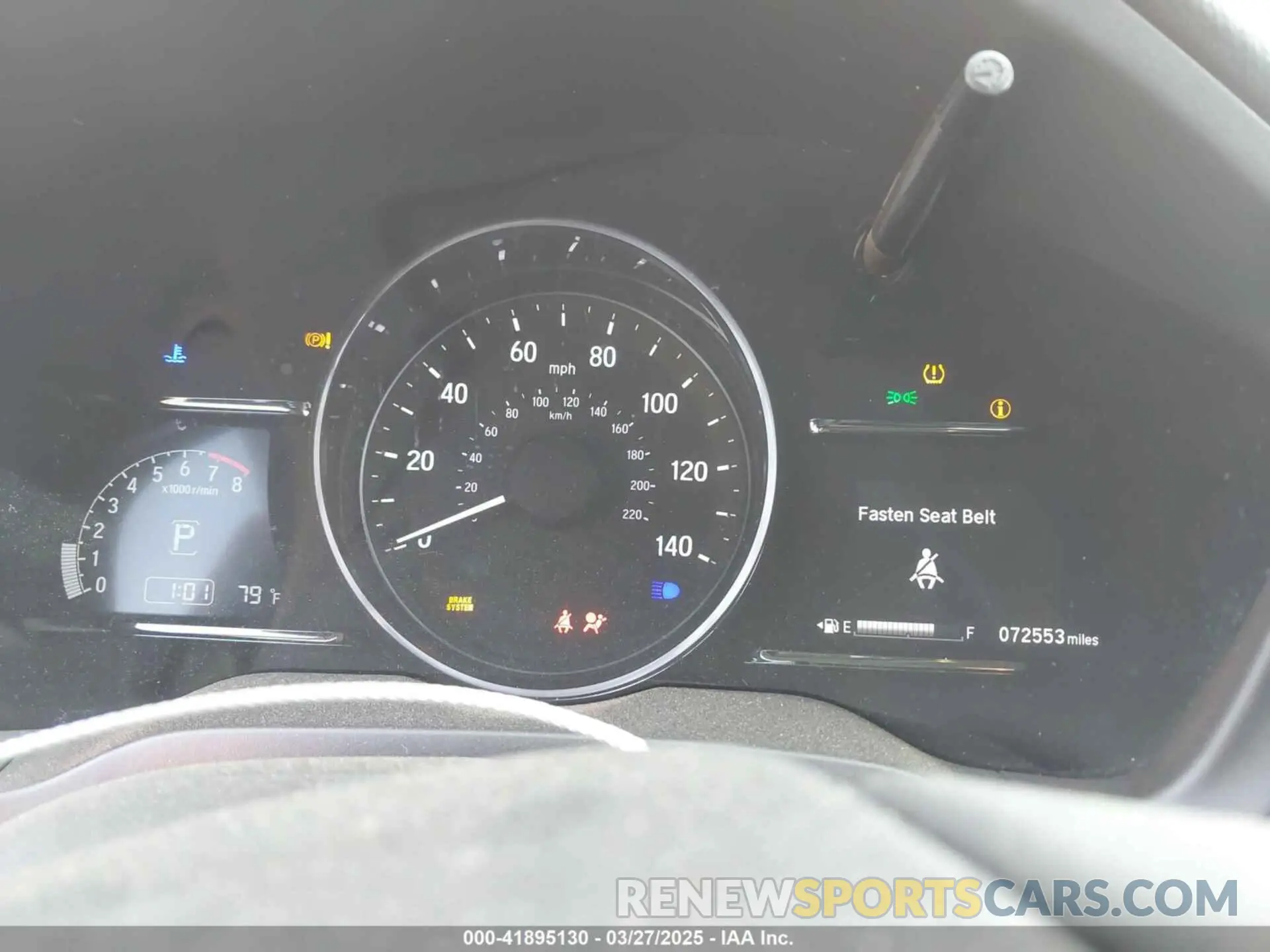 7 fotografías del automóvil dañado 3CZRU5H76KM706765 HONDA HR-V 2019