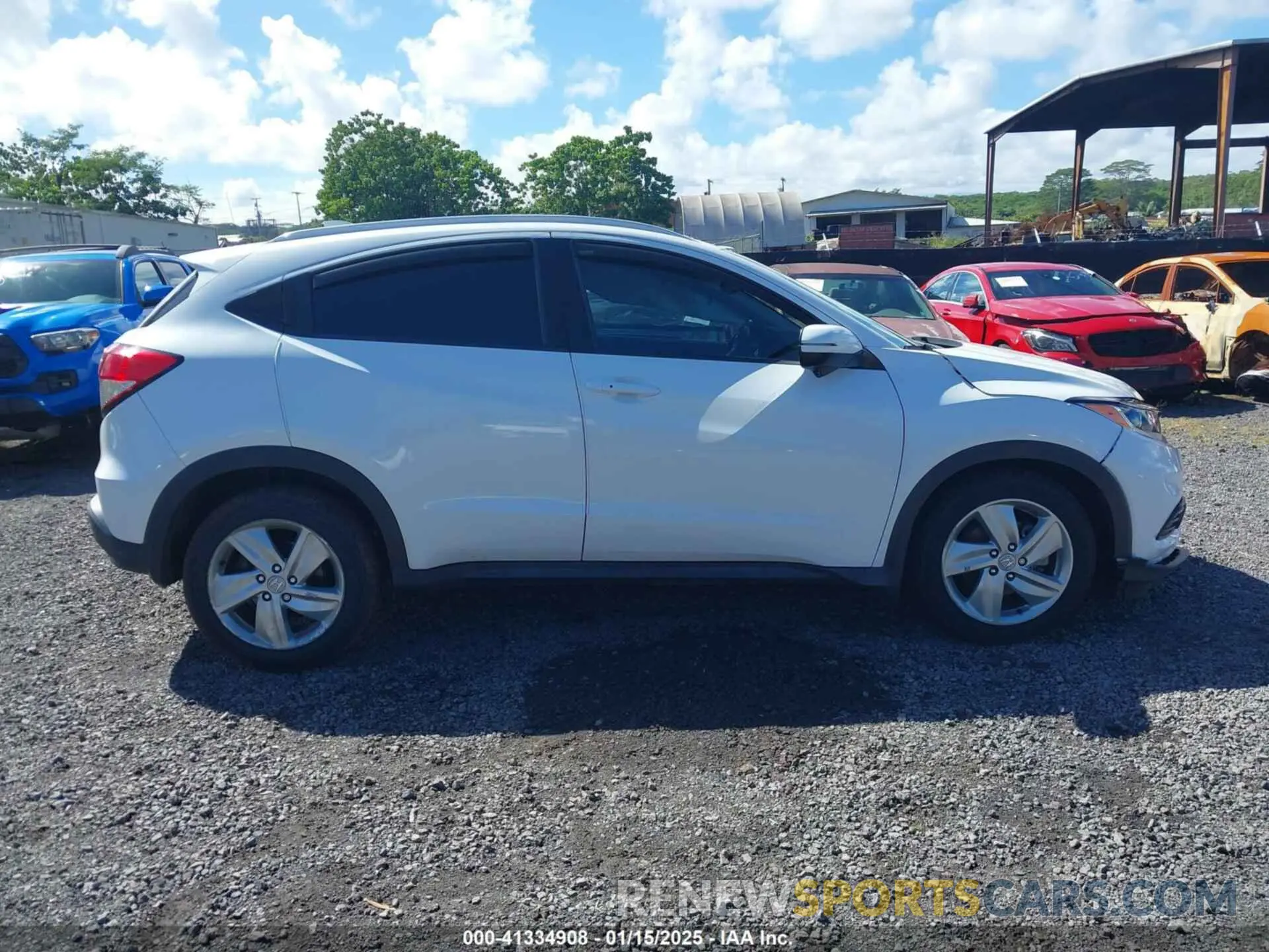 13 fotografías del automóvil dañado 3CZRU5H77KM701428 HONDA HR-V 2019