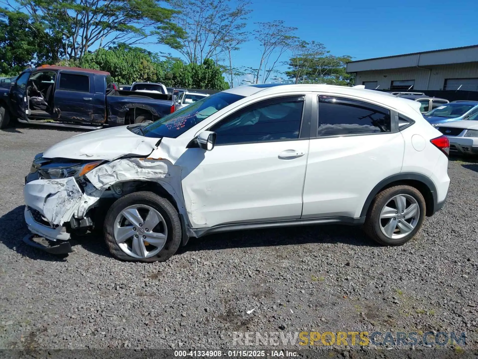 14 fotografías del automóvil dañado 3CZRU5H77KM701428 HONDA HR-V 2019
