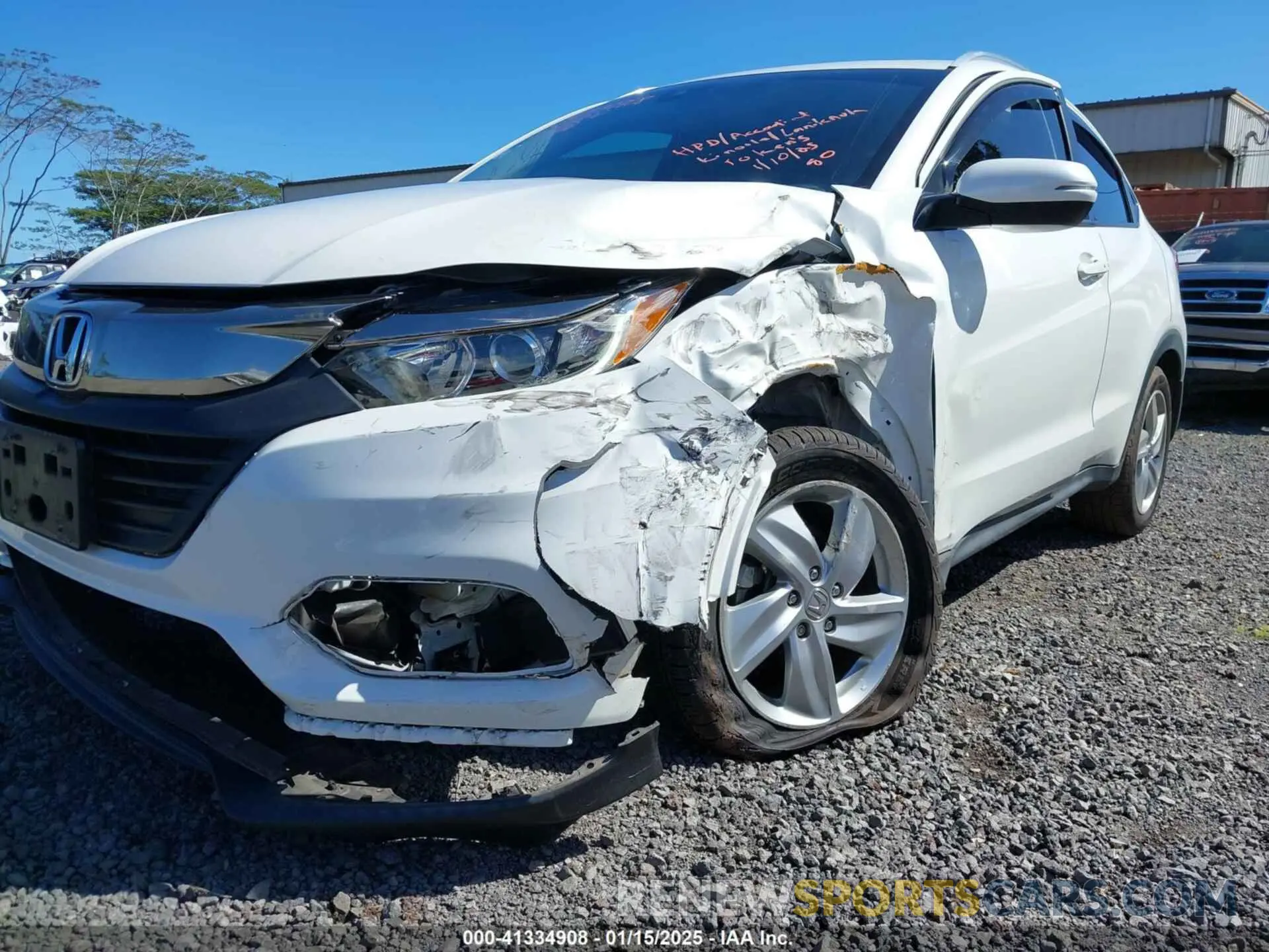 6 fotografías del automóvil dañado 3CZRU5H77KM701428 HONDA HR-V 2019