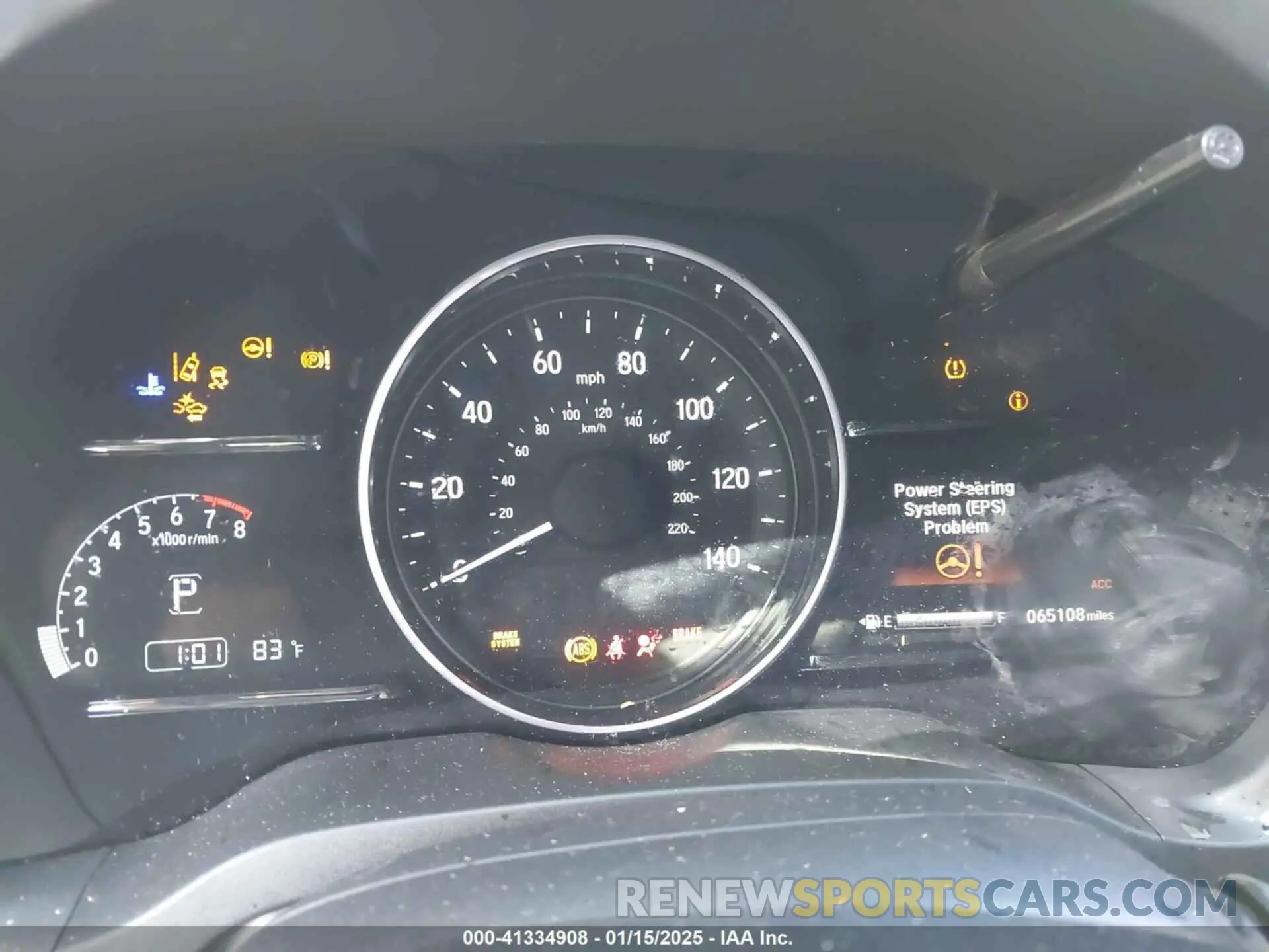 7 fotografías del automóvil dañado 3CZRU5H77KM701428 HONDA HR-V 2019