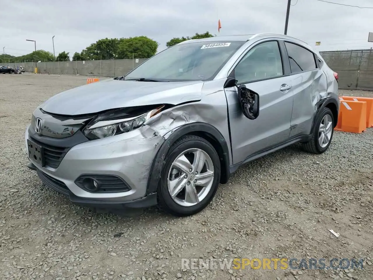 1 fotografías del automóvil dañado 3CZRU5H77KM712350 HONDA HR-V 2019