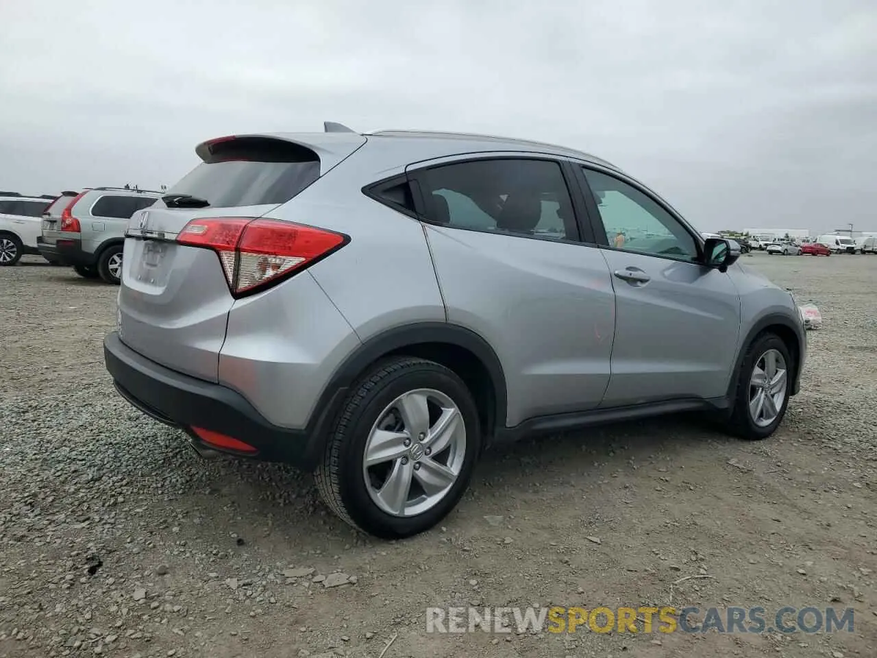 3 fotografías del automóvil dañado 3CZRU5H77KM712350 HONDA HR-V 2019