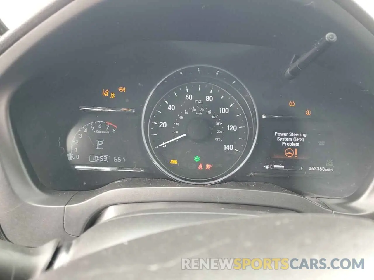 9 fotografías del automóvil dañado 3CZRU5H77KM712350 HONDA HR-V 2019