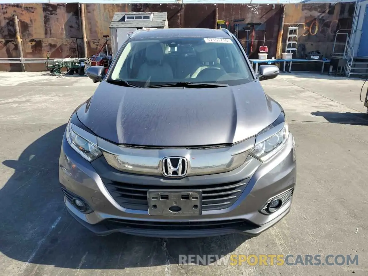 5 fotografías del automóvil dañado 3CZRU5H79KM712298 HONDA HR-V 2019