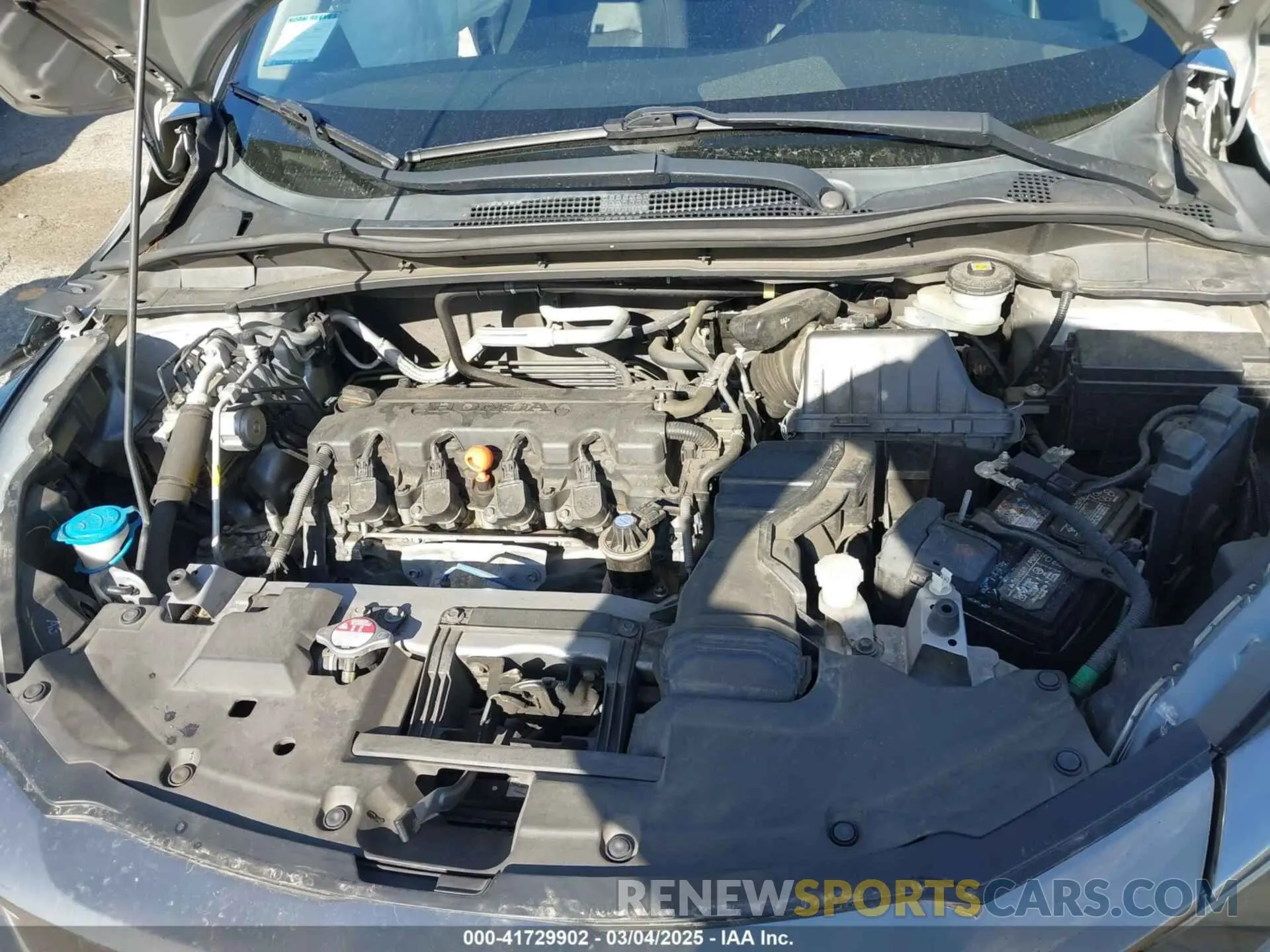 10 fotografías del automóvil dañado 3CZRU5H7XKM708020 HONDA HR-V 2019