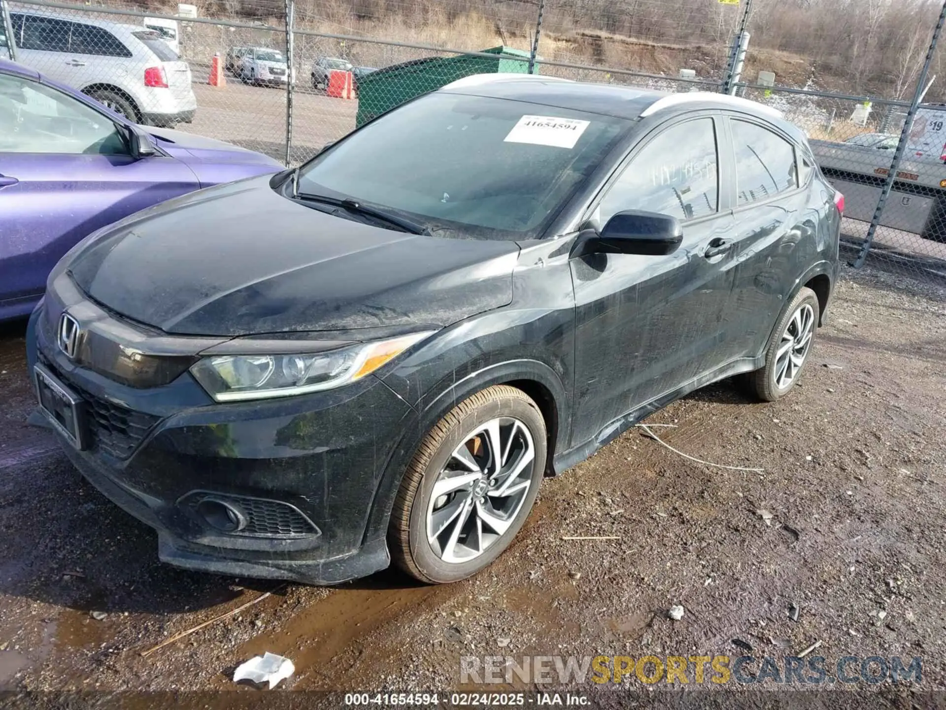 2 fotografías del automóvil dañado 3CZRU6H10KG723416 HONDA HR-V 2019