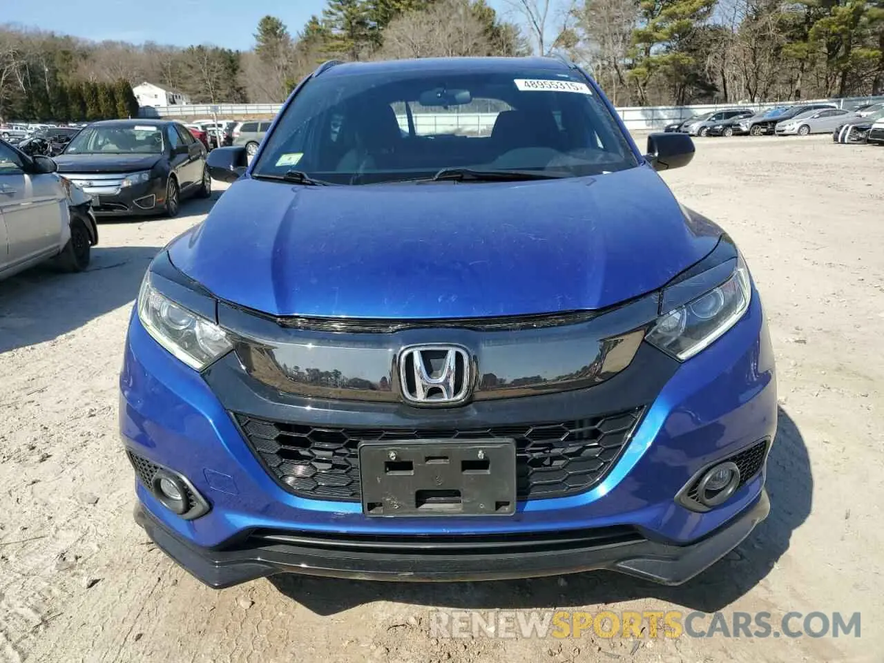 5 fotografías del automóvil dañado 3CZRU6H10KM709467 HONDA HR-V 2019