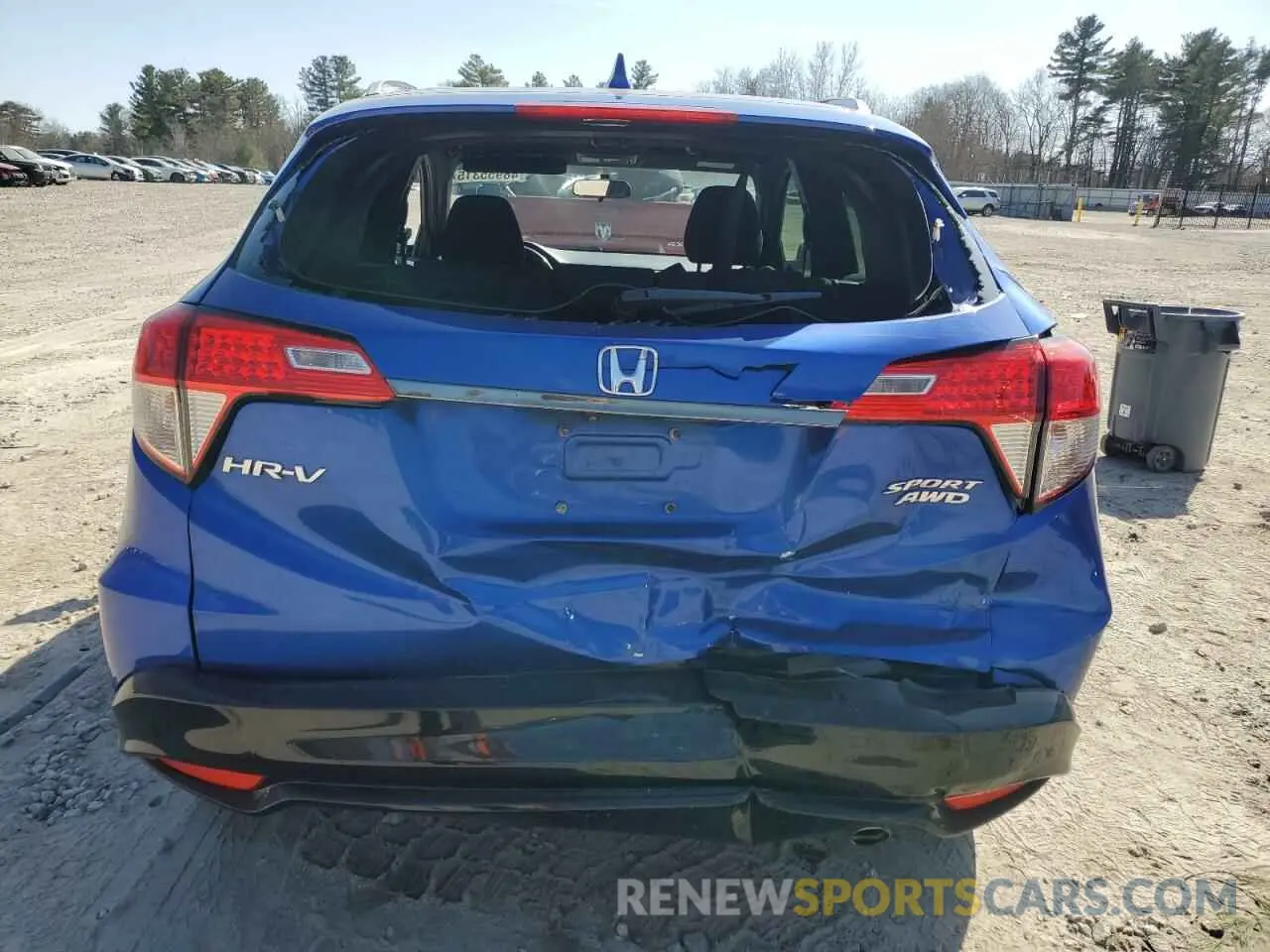 6 fotografías del automóvil dañado 3CZRU6H10KM709467 HONDA HR-V 2019