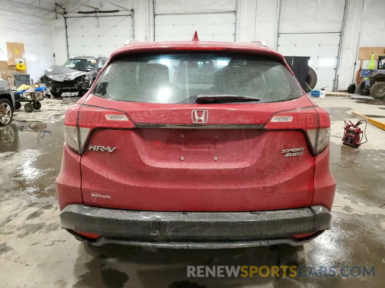6 fotografías del automóvil dañado 3CZRU6H12KG700669 HONDA HR-V 2019