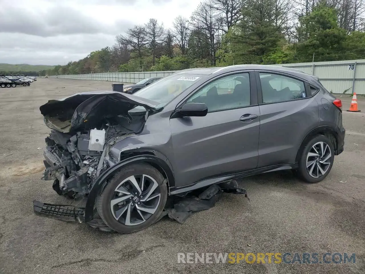 1 fotografías del automóvil dañado 3CZRU6H13KG703449 HONDA HR-V 2019