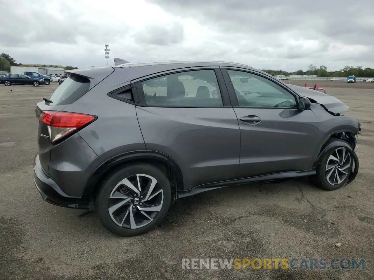 3 fotografías del automóvil dañado 3CZRU6H13KG703449 HONDA HR-V 2019