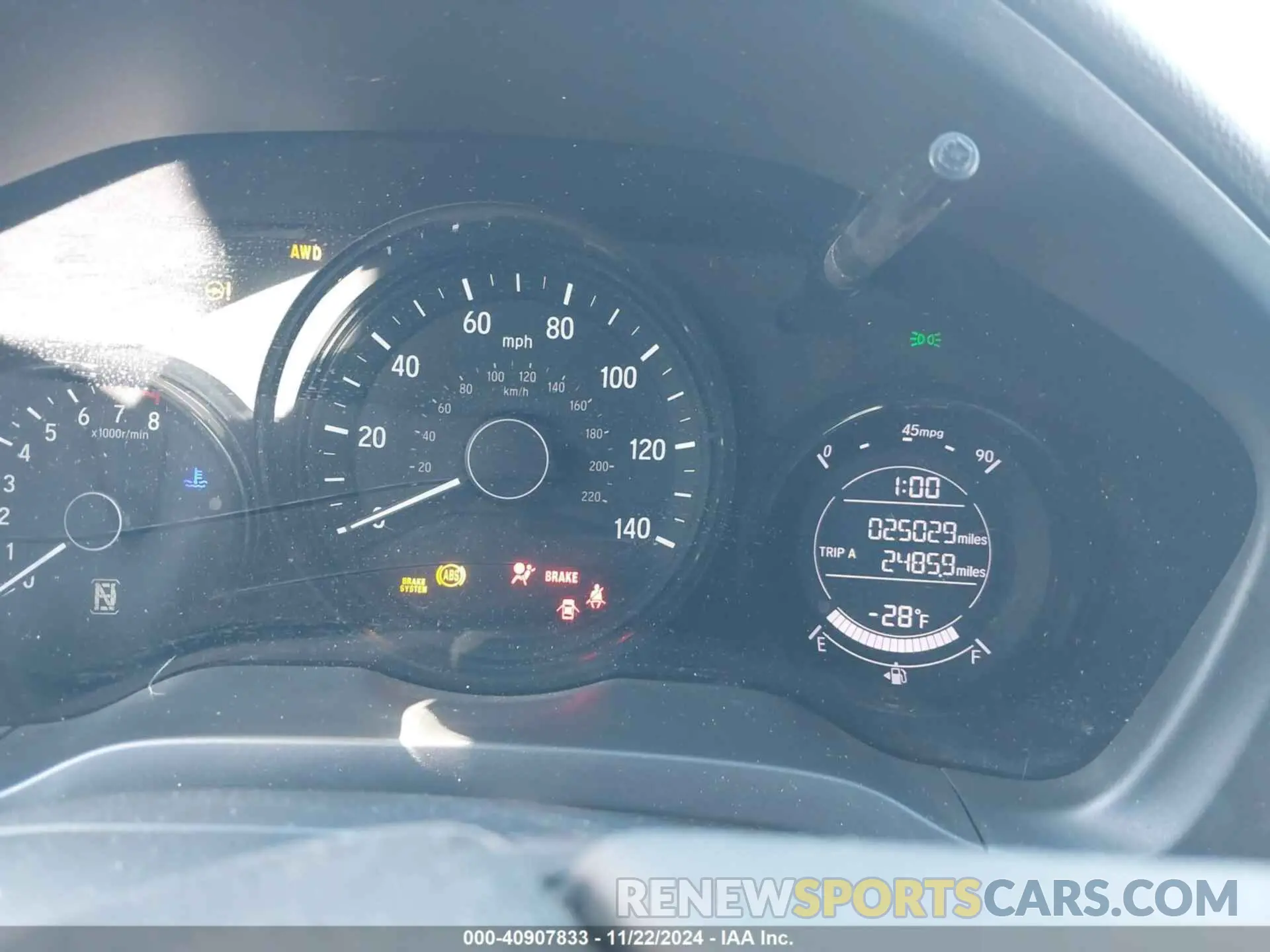7 fotografías del automóvil dañado 3CZRU6H13KG714144 HONDA HR-V 2019