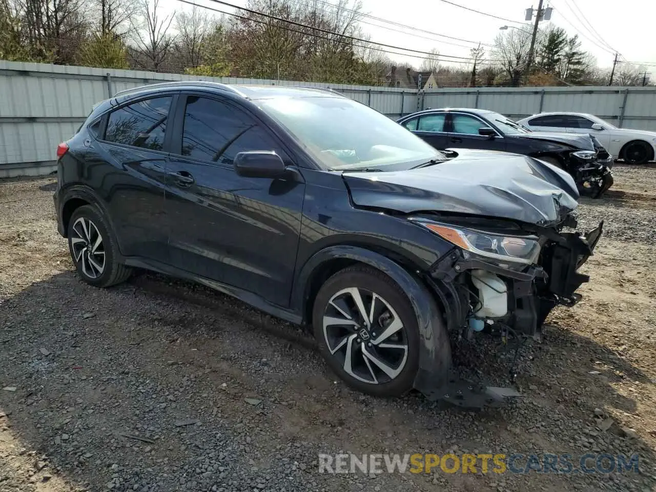 4 fotografías del automóvil dañado 3CZRU6H13KG726830 HONDA HR-V 2019