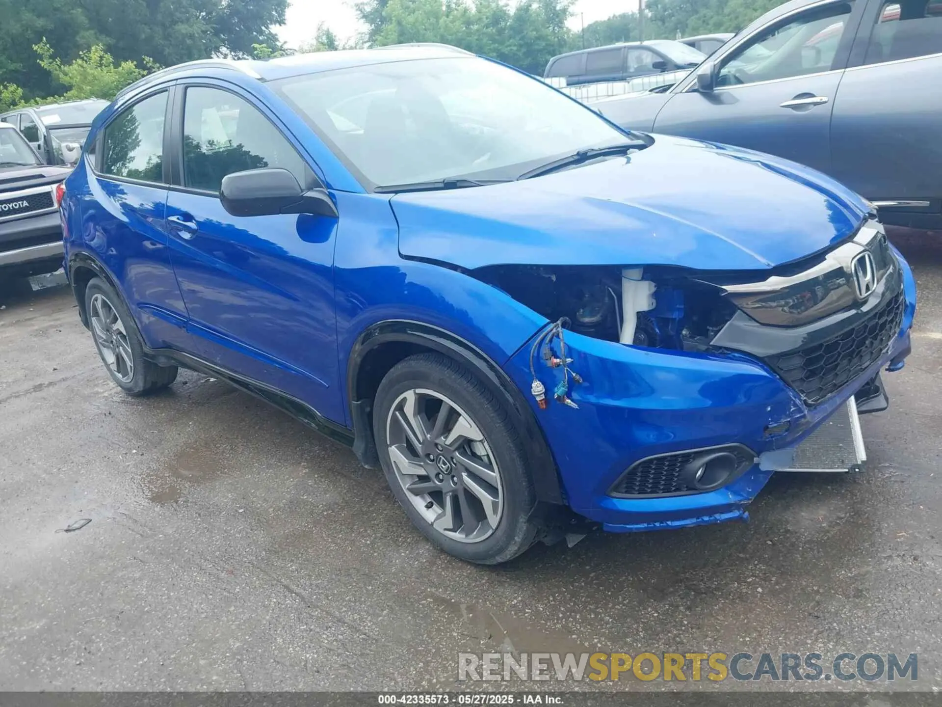 1 fotografías del automóvil dañado 3CZRU6H14KG701144 HONDA HR-V 2019