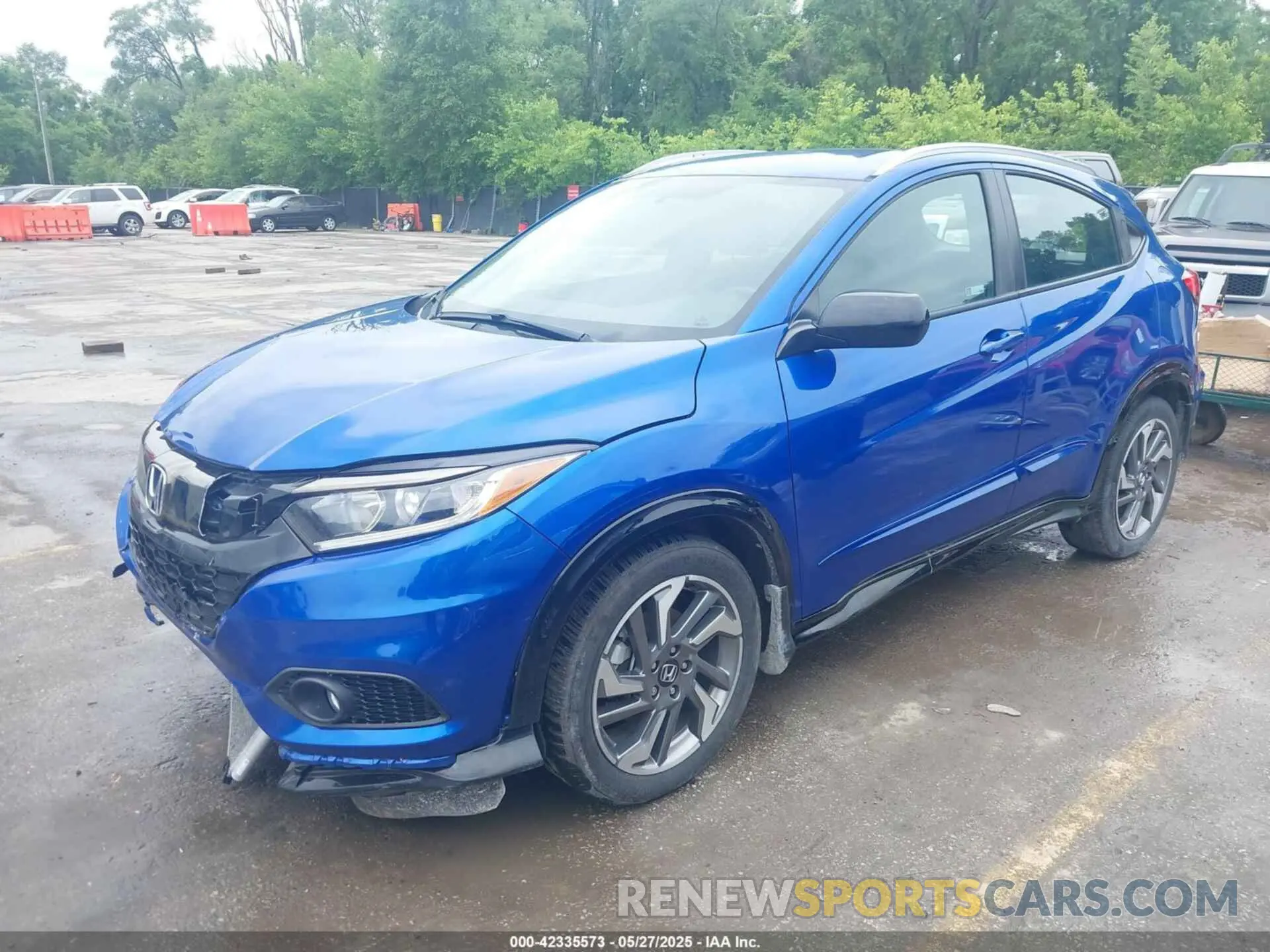 2 fotografías del automóvil dañado 3CZRU6H14KG701144 HONDA HR-V 2019