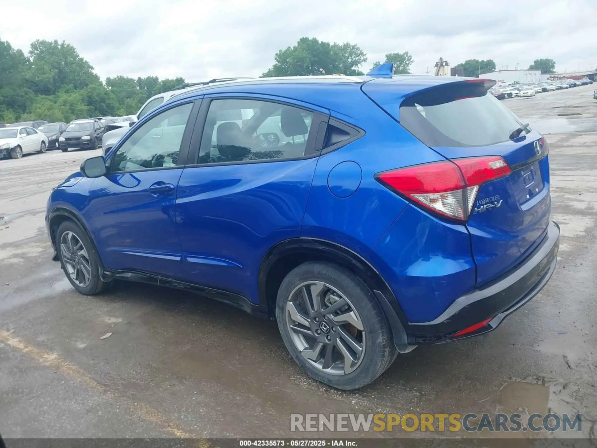 3 fotografías del automóvil dañado 3CZRU6H14KG701144 HONDA HR-V 2019