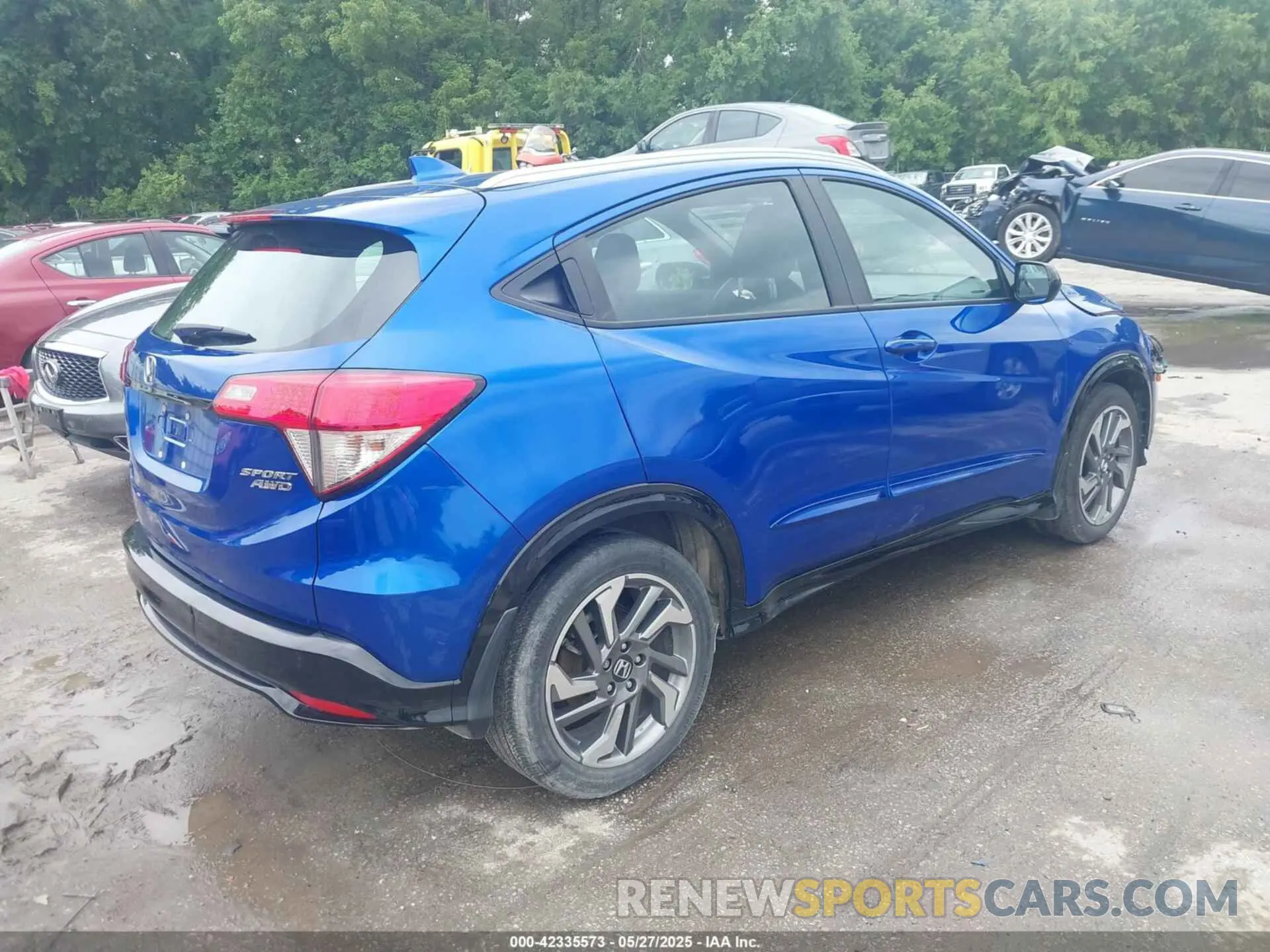 4 fotografías del automóvil dañado 3CZRU6H14KG701144 HONDA HR-V 2019