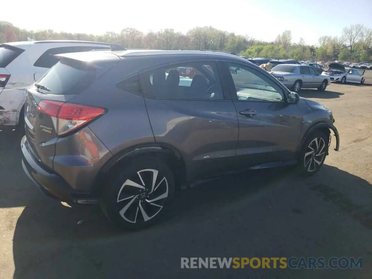 3 fotografías del automóvil dañado 3CZRU6H14KG730336 HONDA HR-V 2019