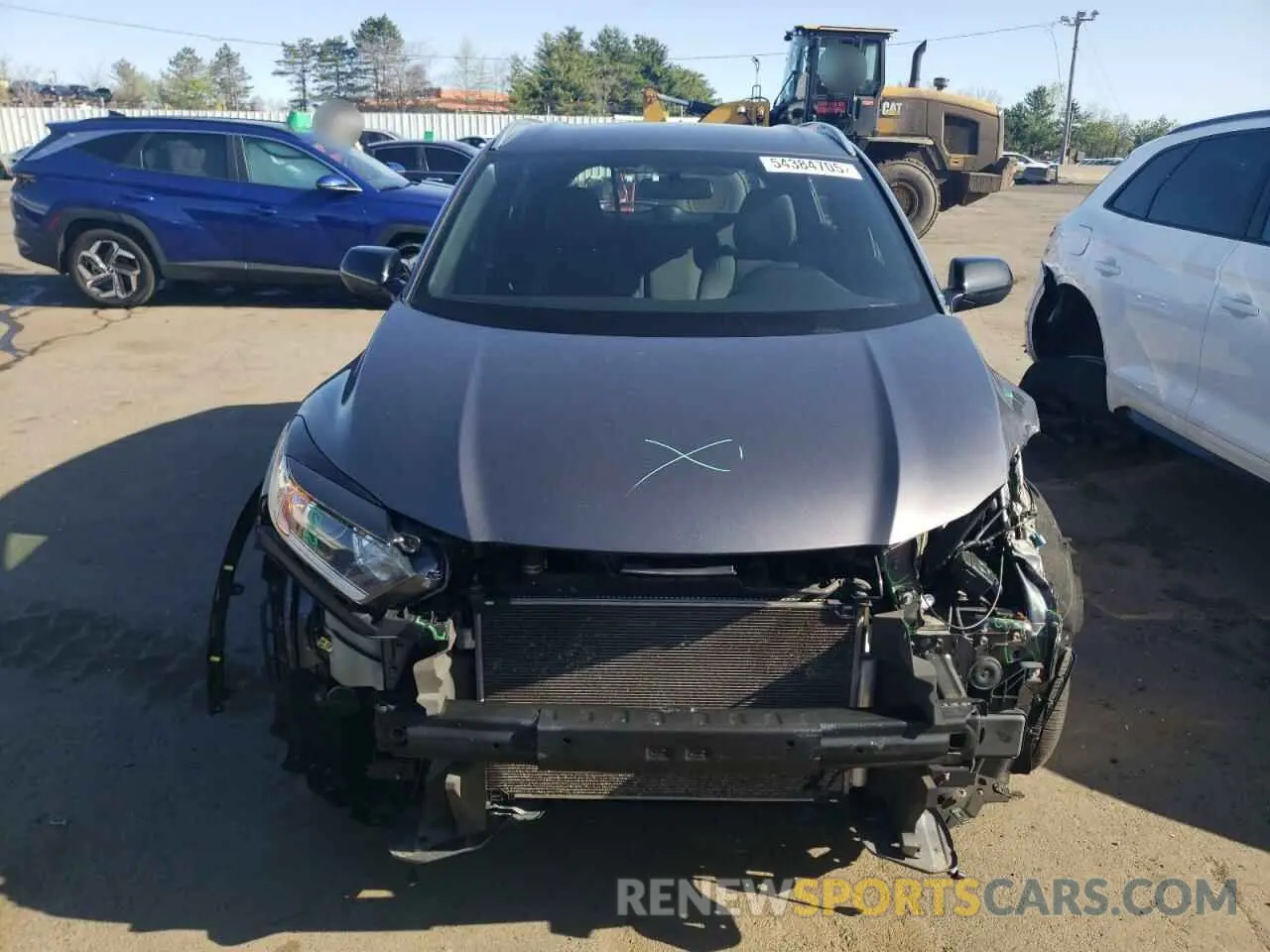 5 fotografías del automóvil dañado 3CZRU6H14KG730336 HONDA HR-V 2019