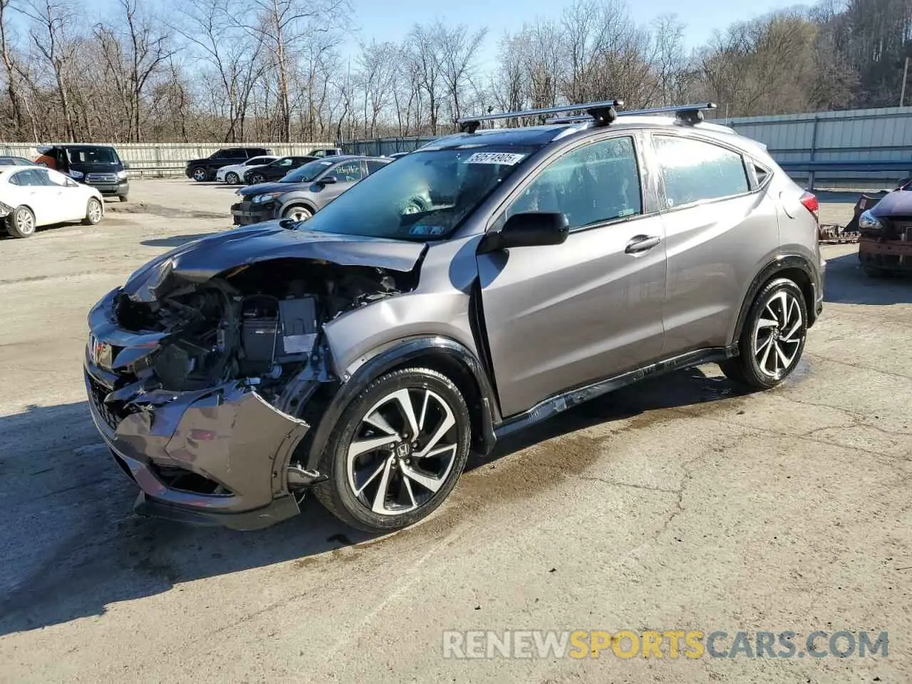 1 fotografías del automóvil dañado 3CZRU6H14KM704756 HONDA HR-V 2019