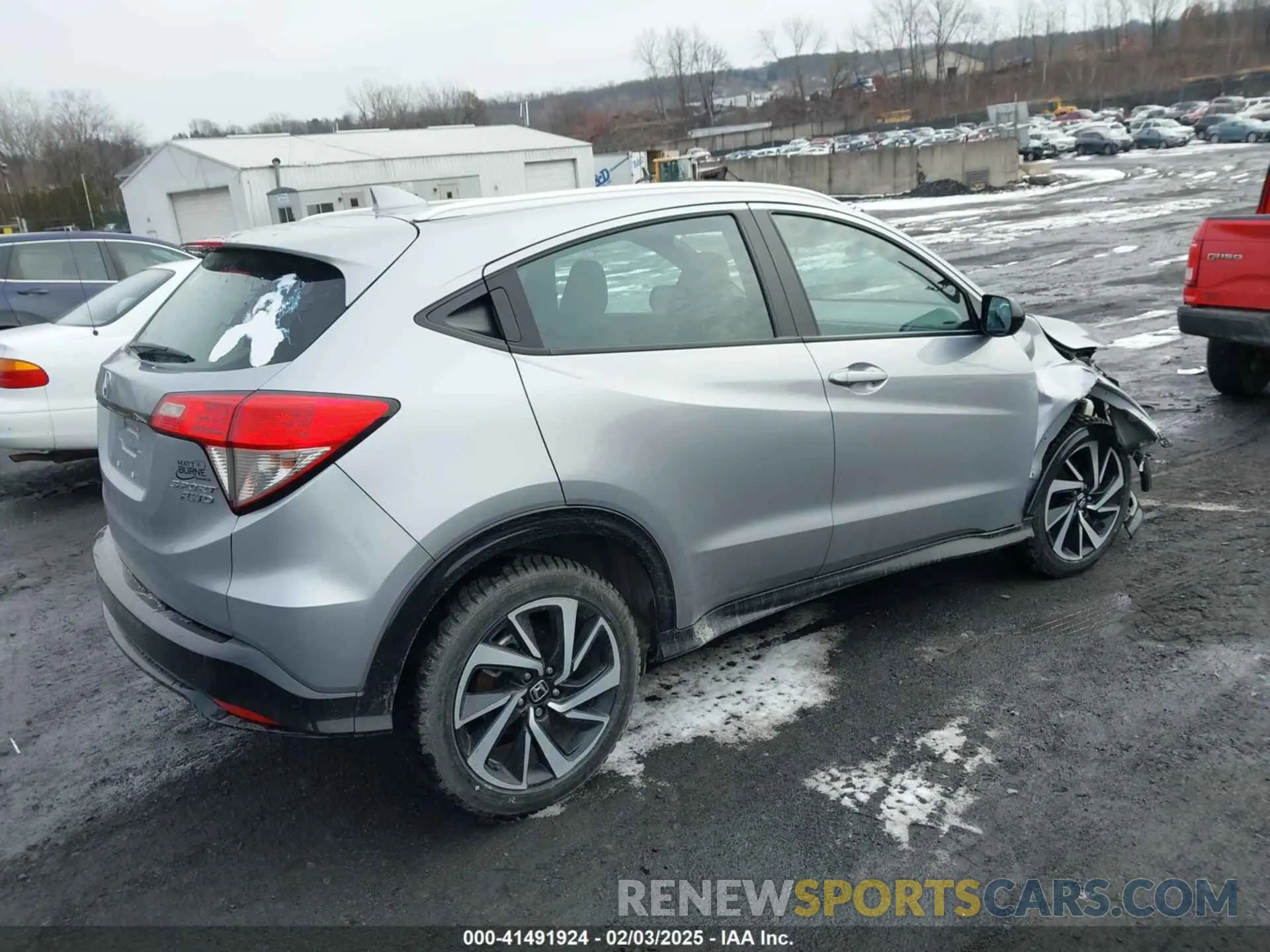 4 fotografías del automóvil dañado 3CZRU6H15KG722553 HONDA HR-V 2019