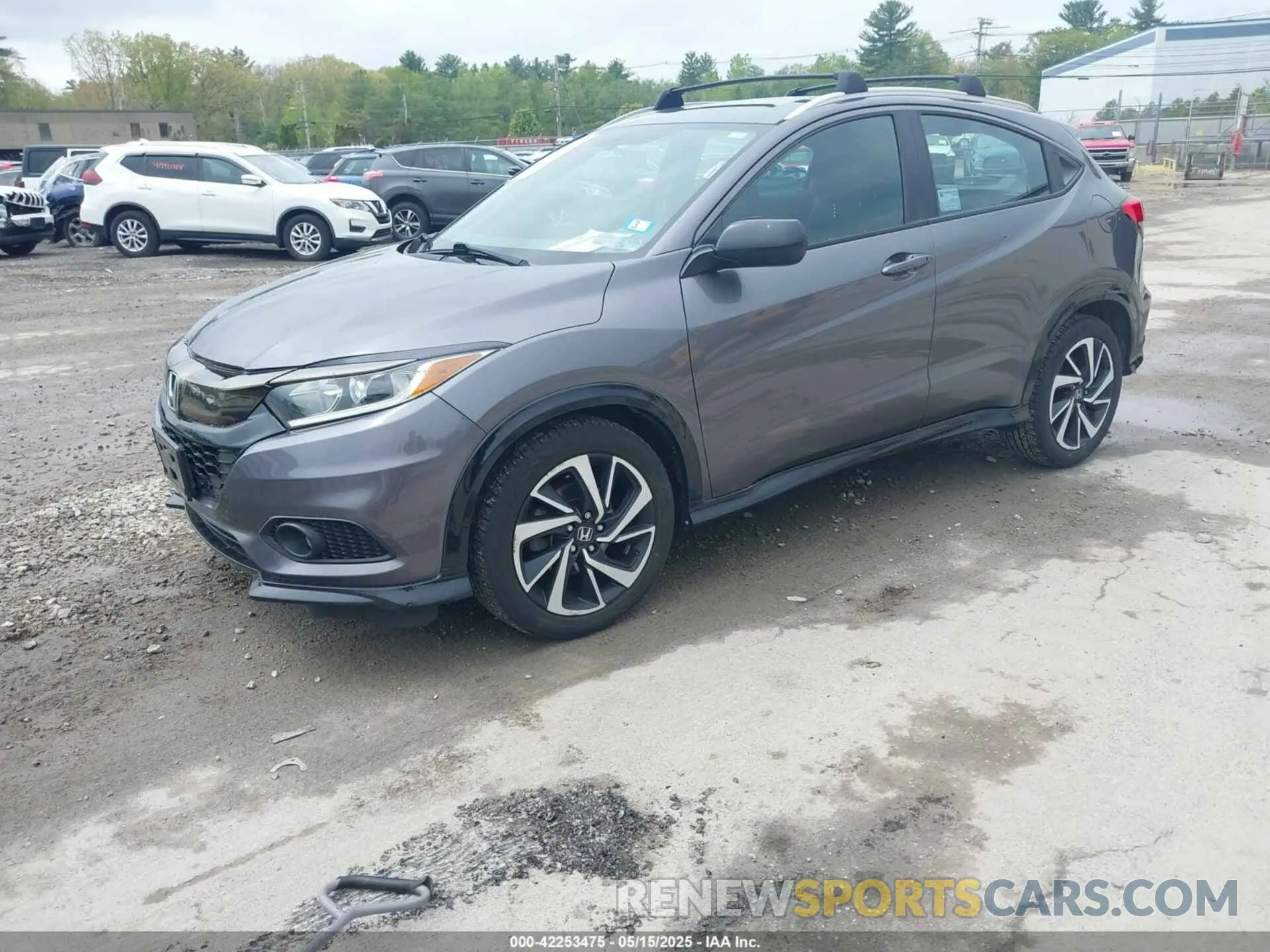 2 fotografías del automóvil dañado 3CZRU6H16KG702926 HONDA HR-V 2019