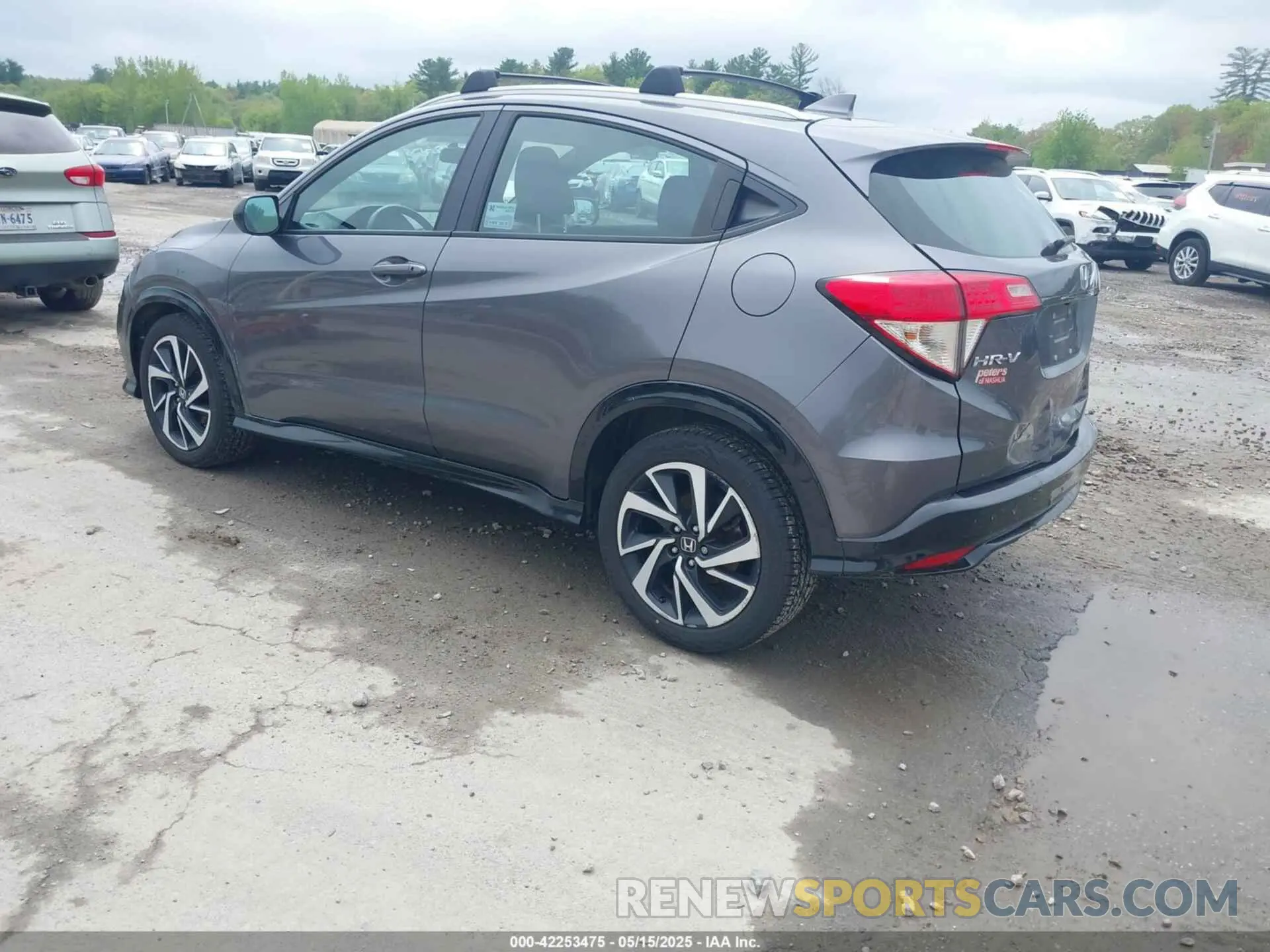 3 fotografías del automóvil dañado 3CZRU6H16KG702926 HONDA HR-V 2019