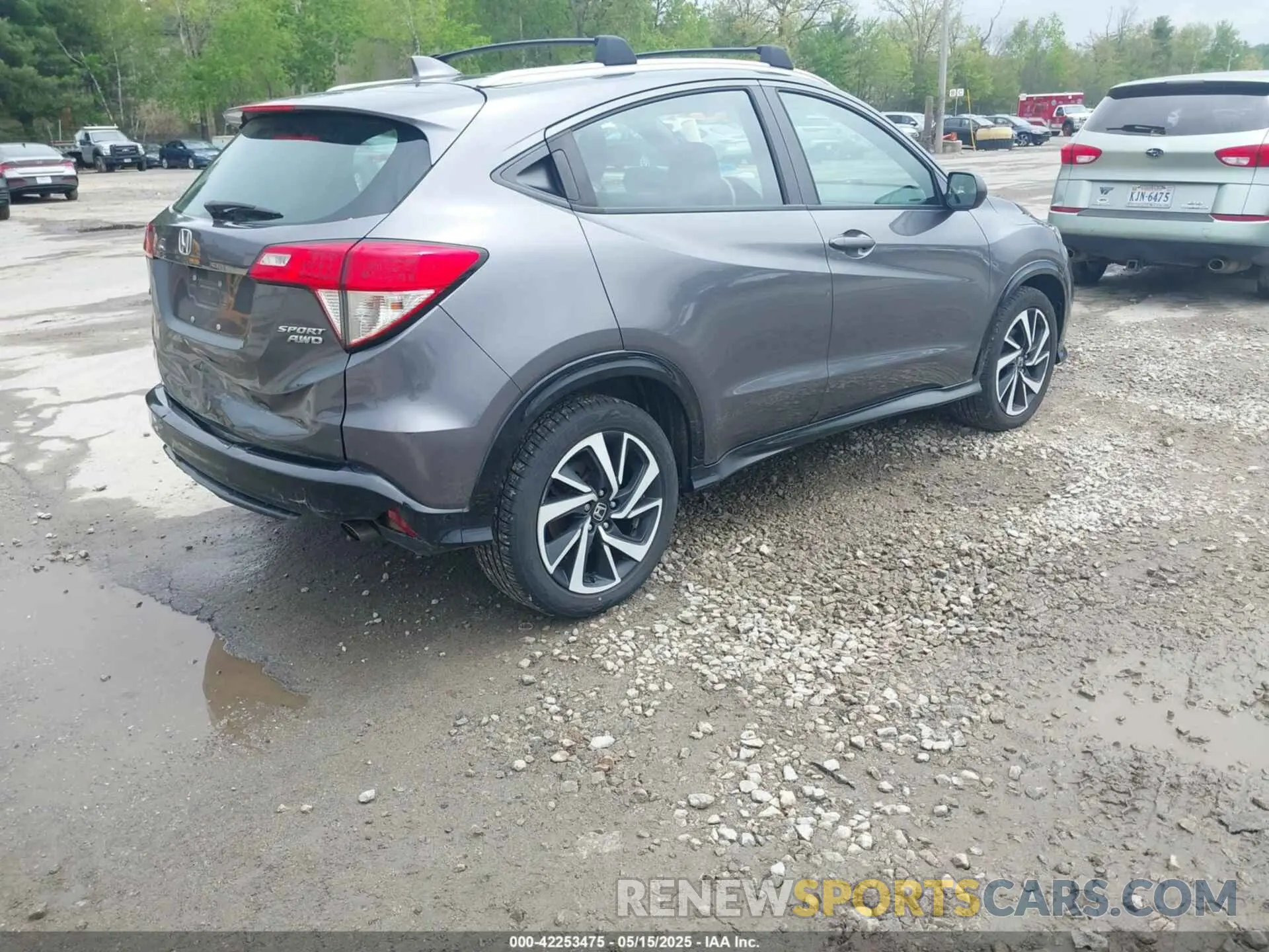 4 fotografías del automóvil dañado 3CZRU6H16KG702926 HONDA HR-V 2019
