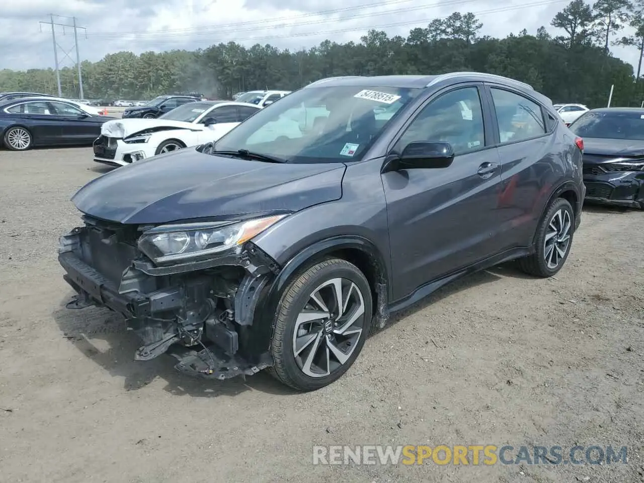 1 fotografías del automóvil dañado 3CZRU6H16KG704076 HONDA HR-V 2019