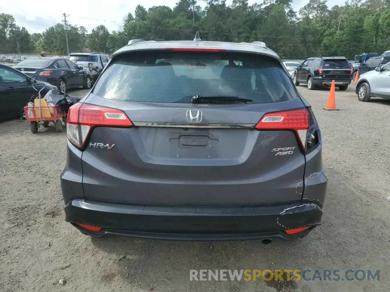 6 fotografías del automóvil dañado 3CZRU6H16KG704076 HONDA HR-V 2019